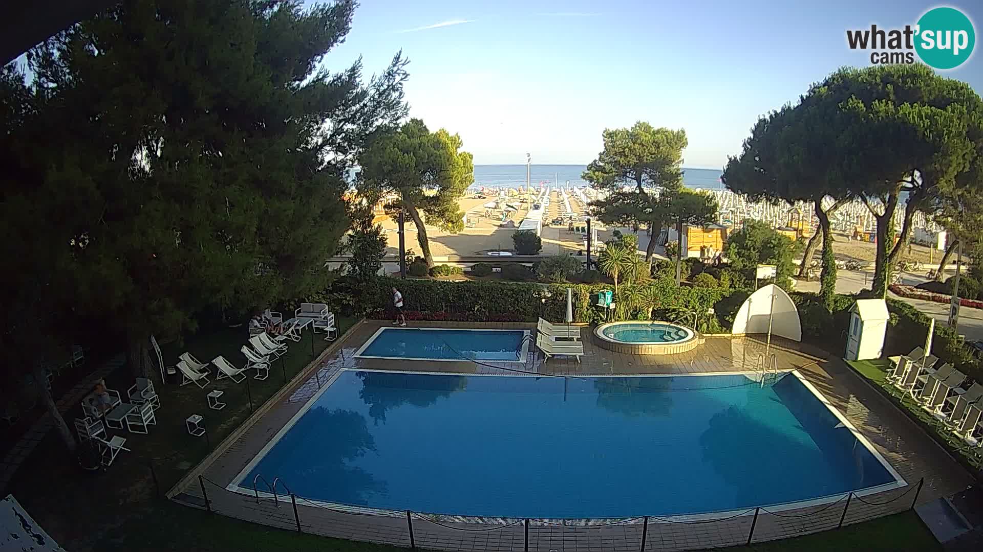 Livecam Lignano hotel Atlantic – Lignano Sabbiadoro beach