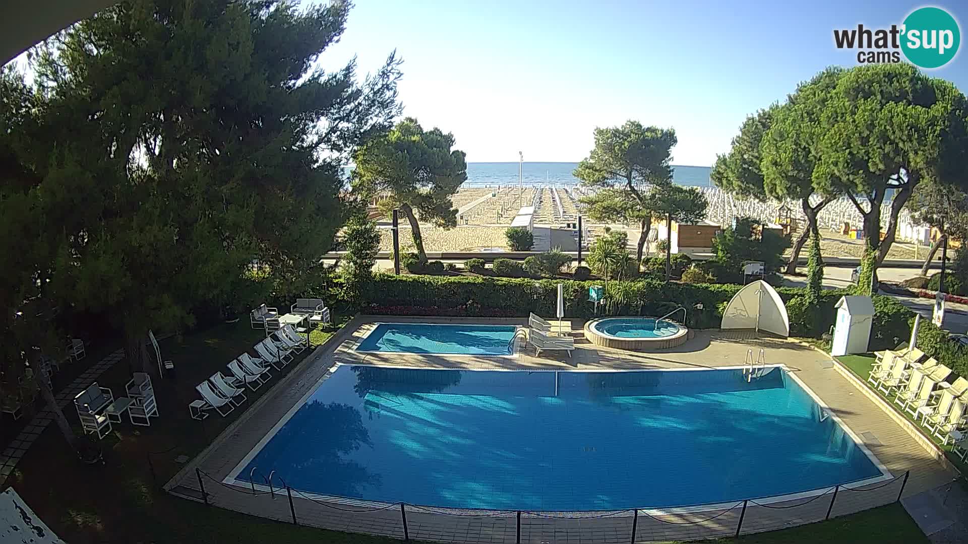 Webcam LIGNANO Hotel ATLANTIC  – Lignano Sabbiadoro Strand
