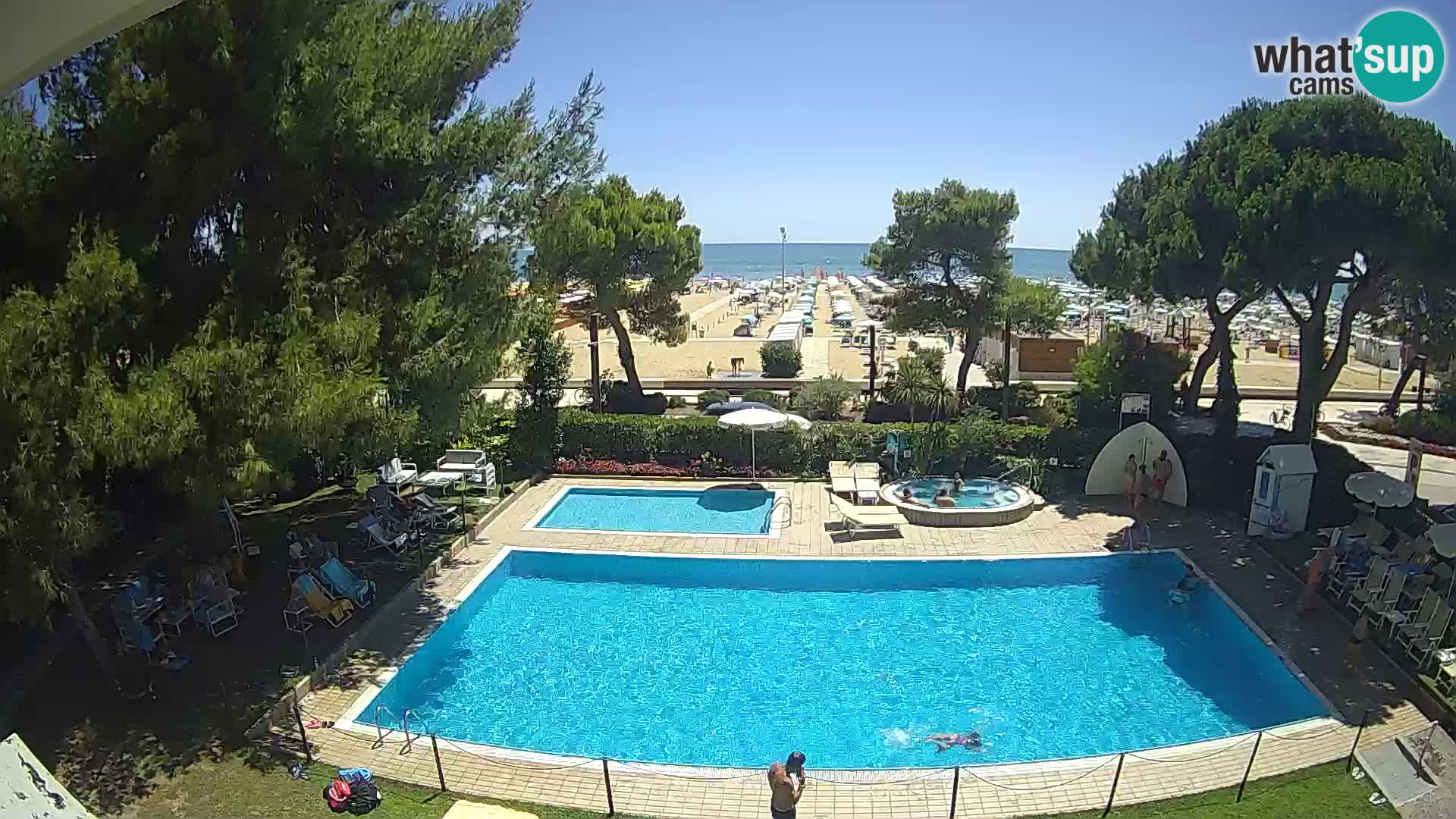 Lignano Livecam Hotel Atlantic – Plage Sabbiadoro