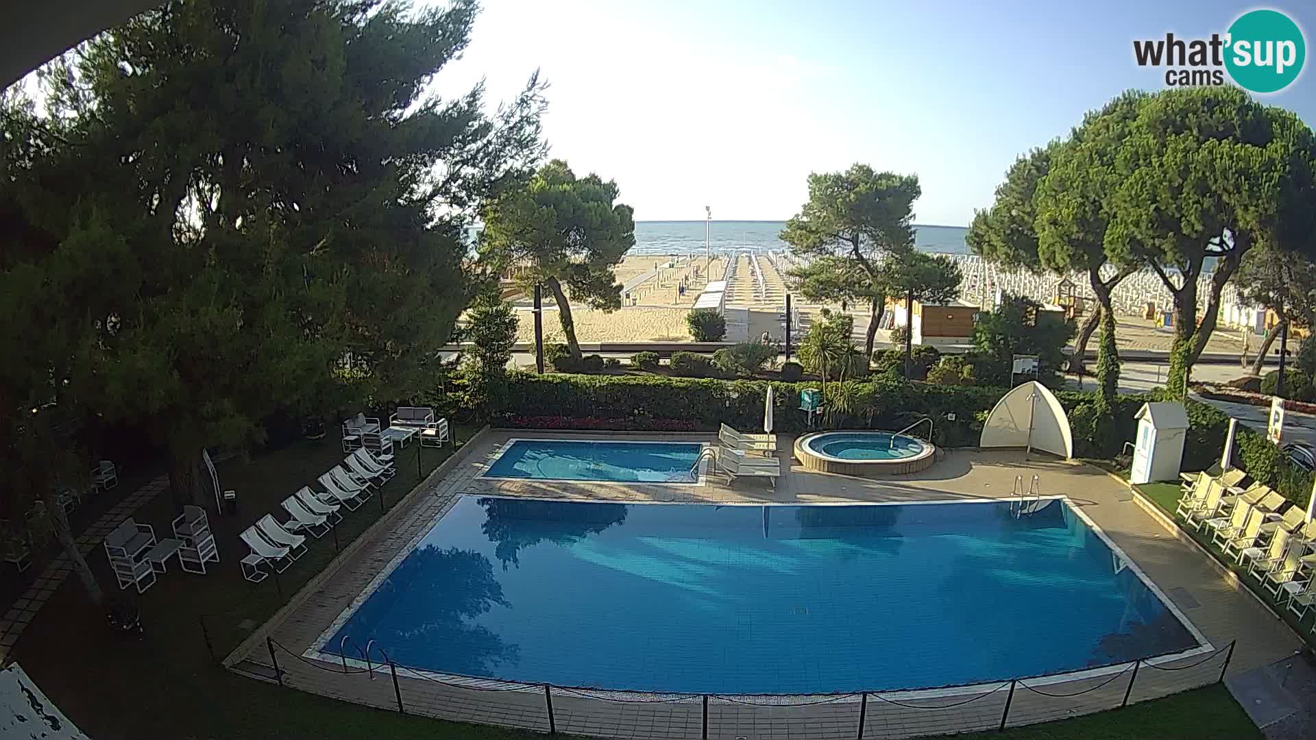 Livecam Lignano hotel Atlantic – Lignano Sabbiadoro beach