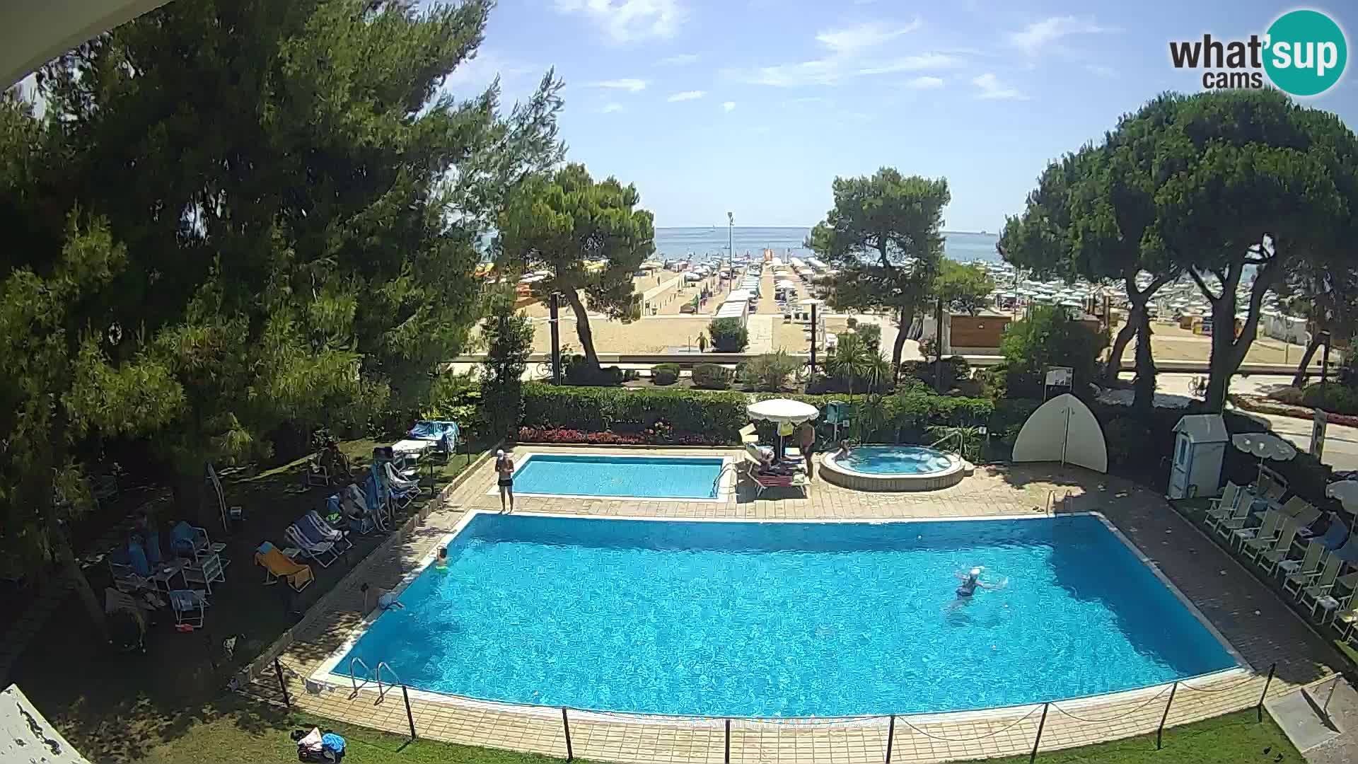 Webcam LIGNANO Hotel ATLANTIC  – Lignano Sabbiadoro Strand