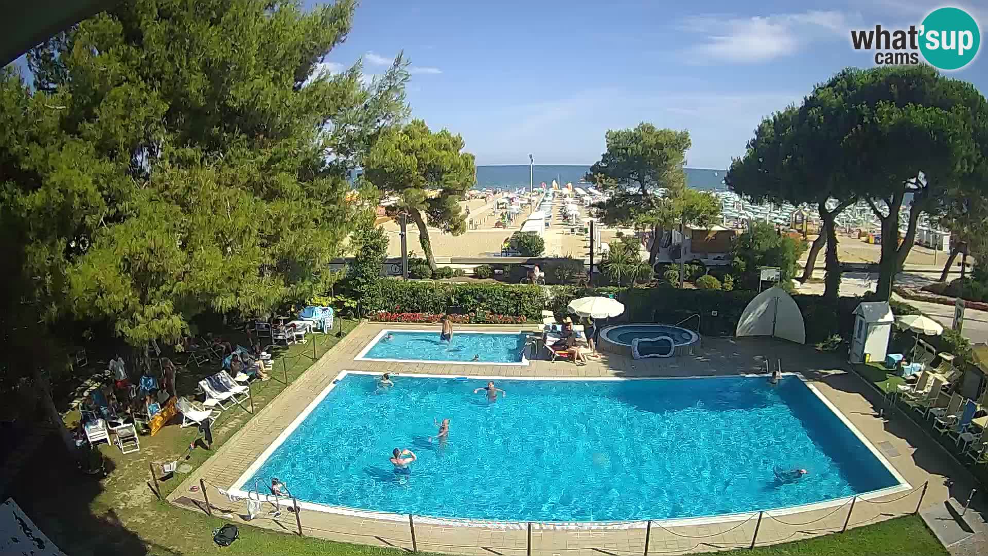 Livecam Lignano hotel Atlantic – Lignano Sabbiadoro beach