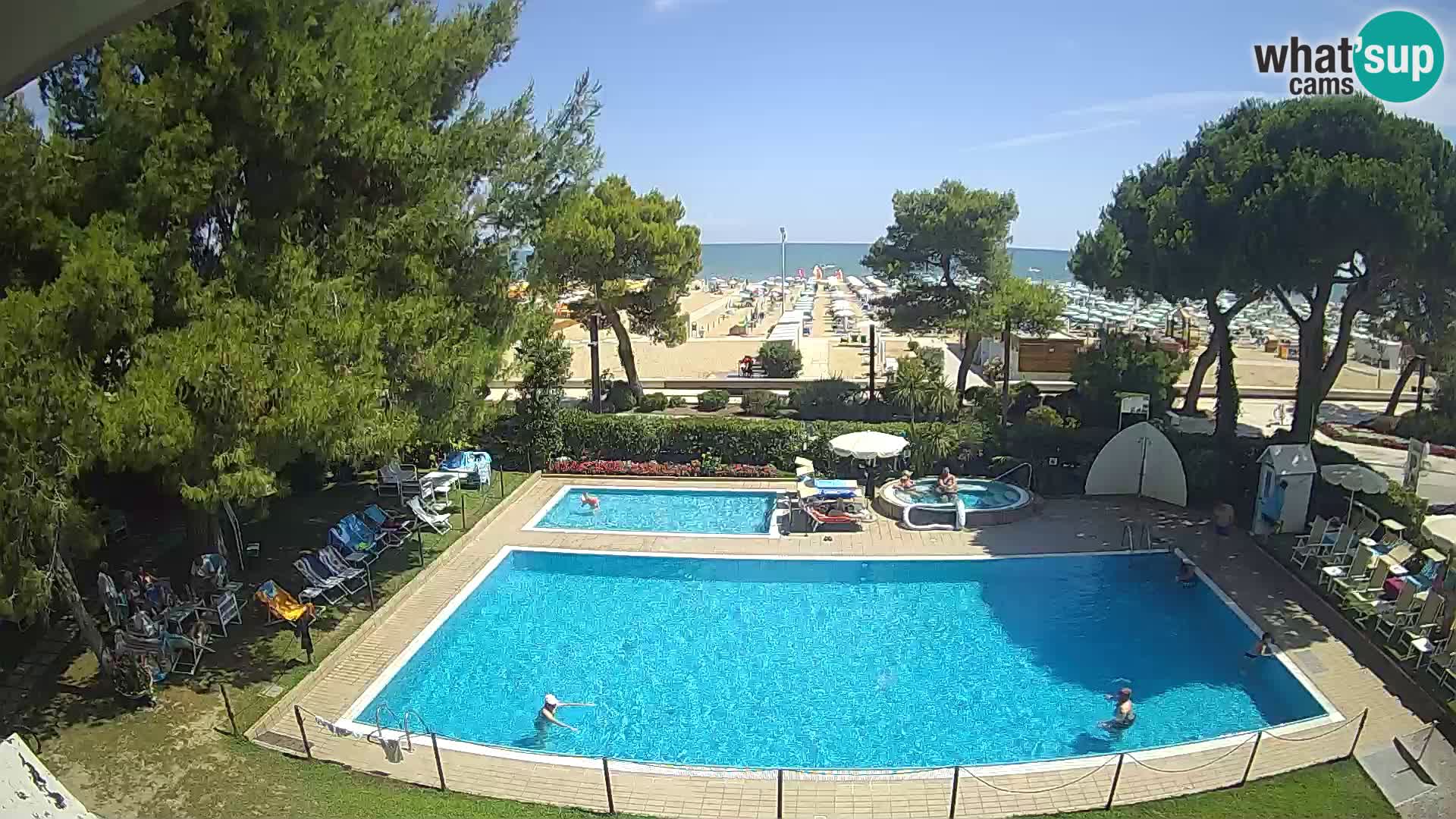 Webcam LIGNANO Hotel ATLANTIC  – Lignano Sabbiadoro Strand