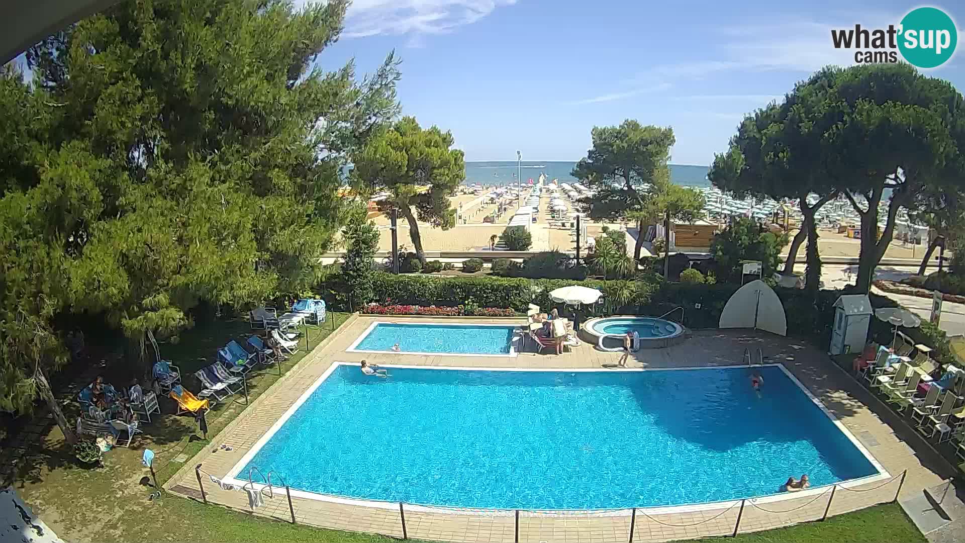 Livecam Lignano hotel Atlantic – Lignano Sabbiadoro beach