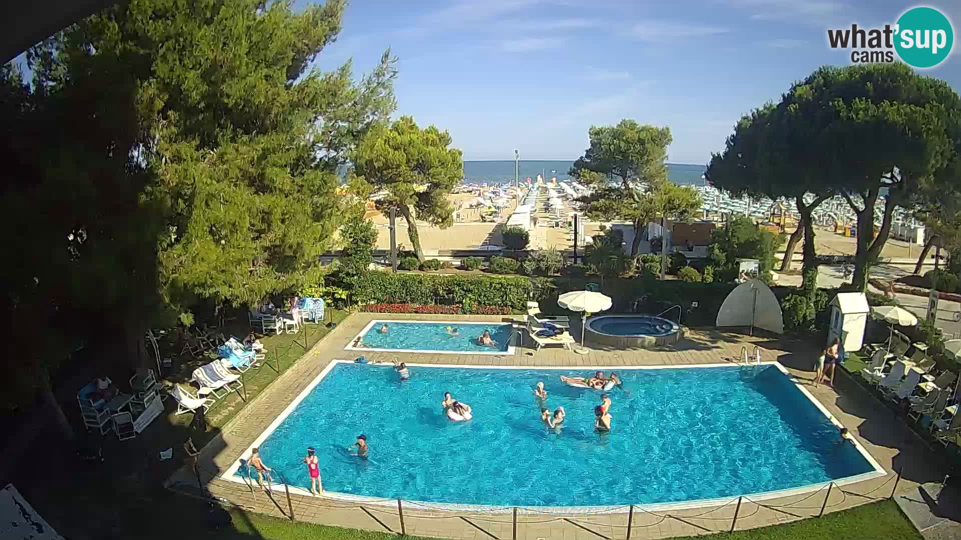 Webcam LIGNANO Hotel ATLANTIC  – Lignano Sabbiadoro Strand