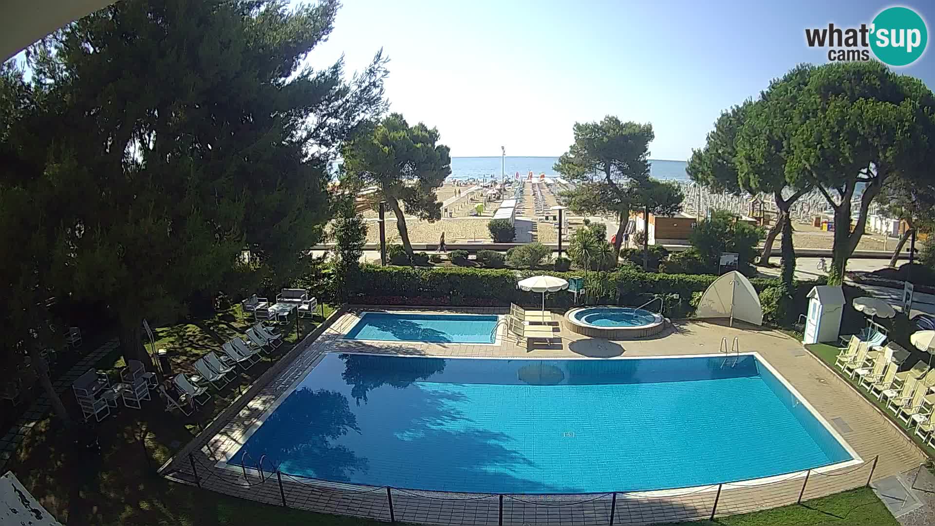 Livecam Lignano hotel Atlantic – Lignano Sabbiadoro beach
