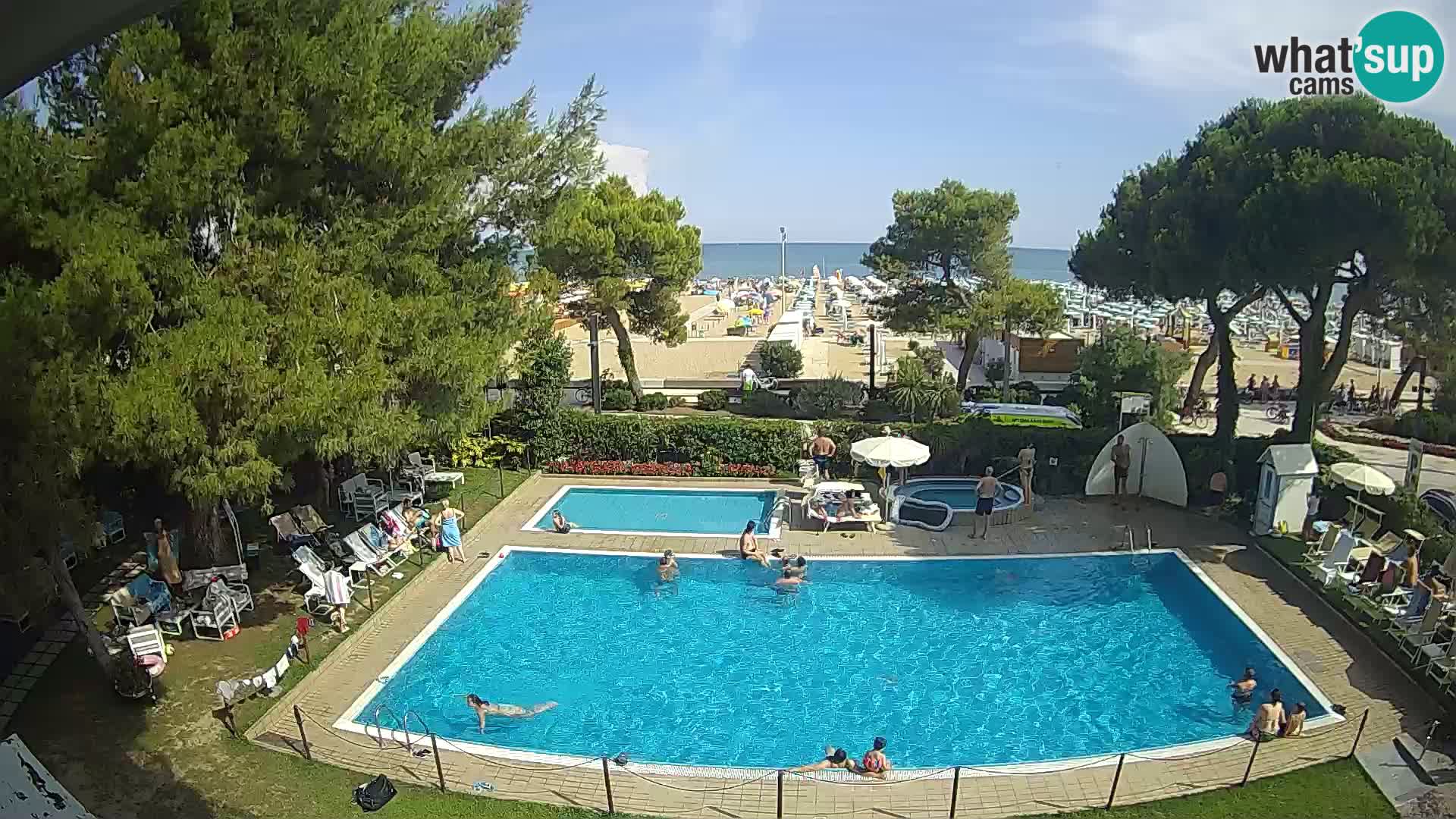Webcam LIGNANO Hotel ATLANTIC  – Lignano Sabbiadoro Strand