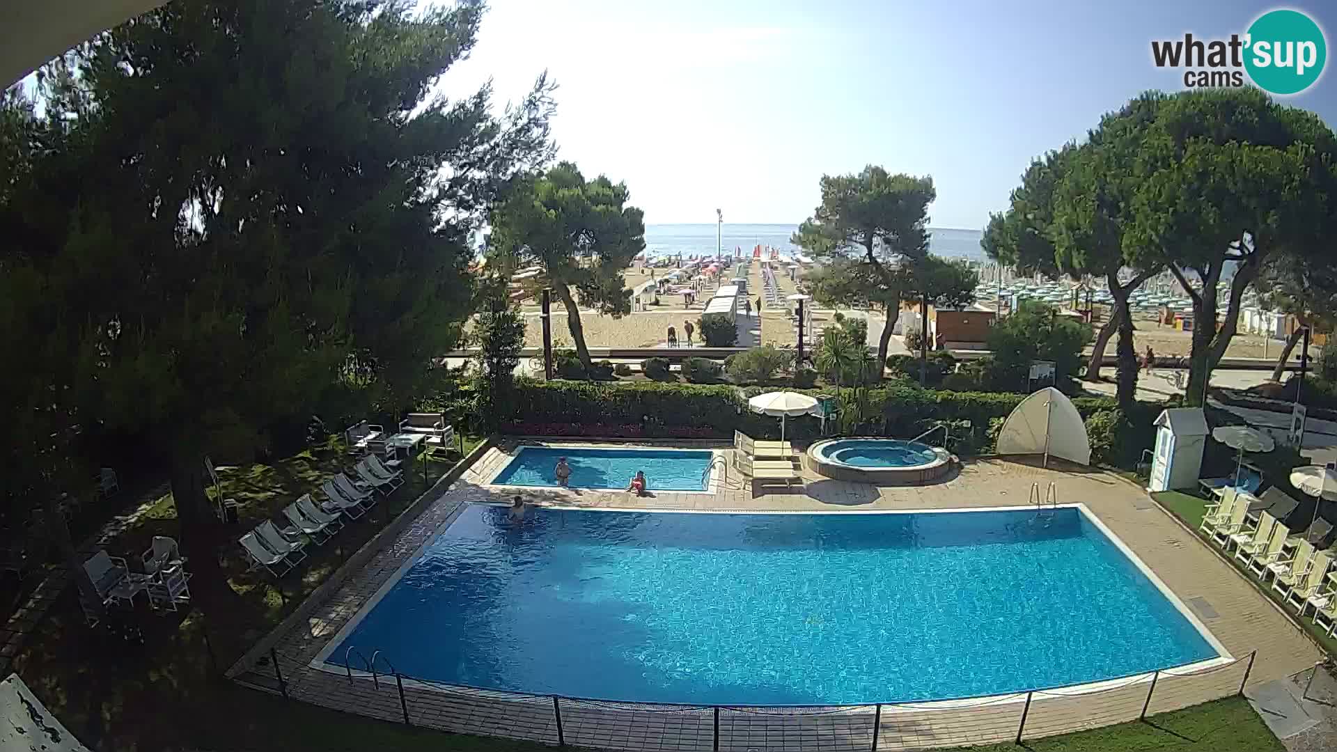 Livecam Lignano hotel Atlantic – Lignano Sabbiadoro beach