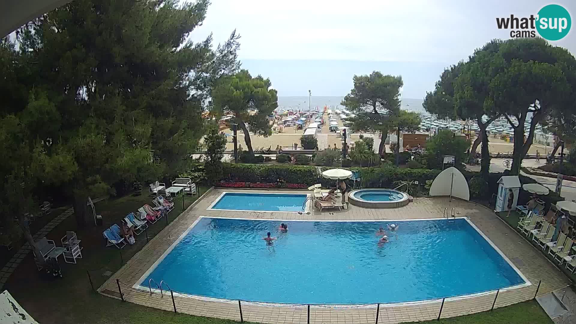 Livecam Lignano hotel Atlantic – Lignano Sabbiadoro beach