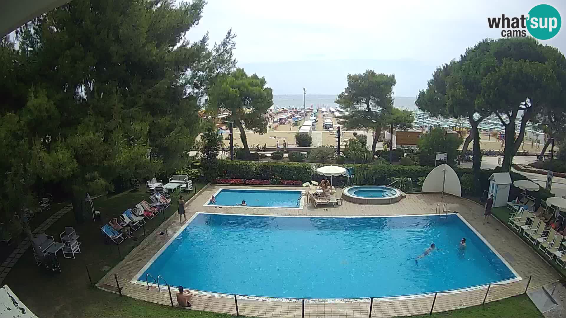 Webcam LIGNANO Hotel ATLANTIC  – Lignano Sabbiadoro Strand