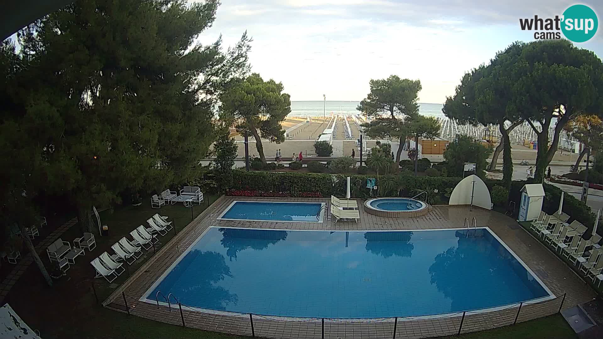 Livecam Lignano hotel Atlantic – Lignano Sabbiadoro beach