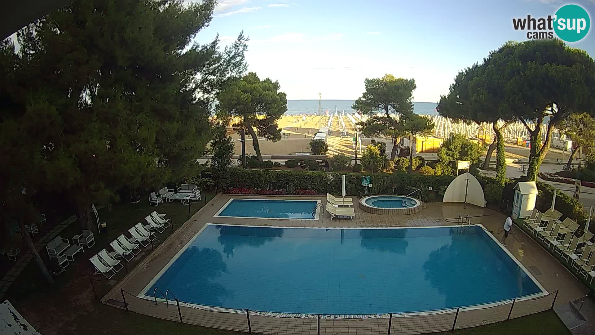 Livecam Lignano hotel Atlantic – Lignano Sabbiadoro beach