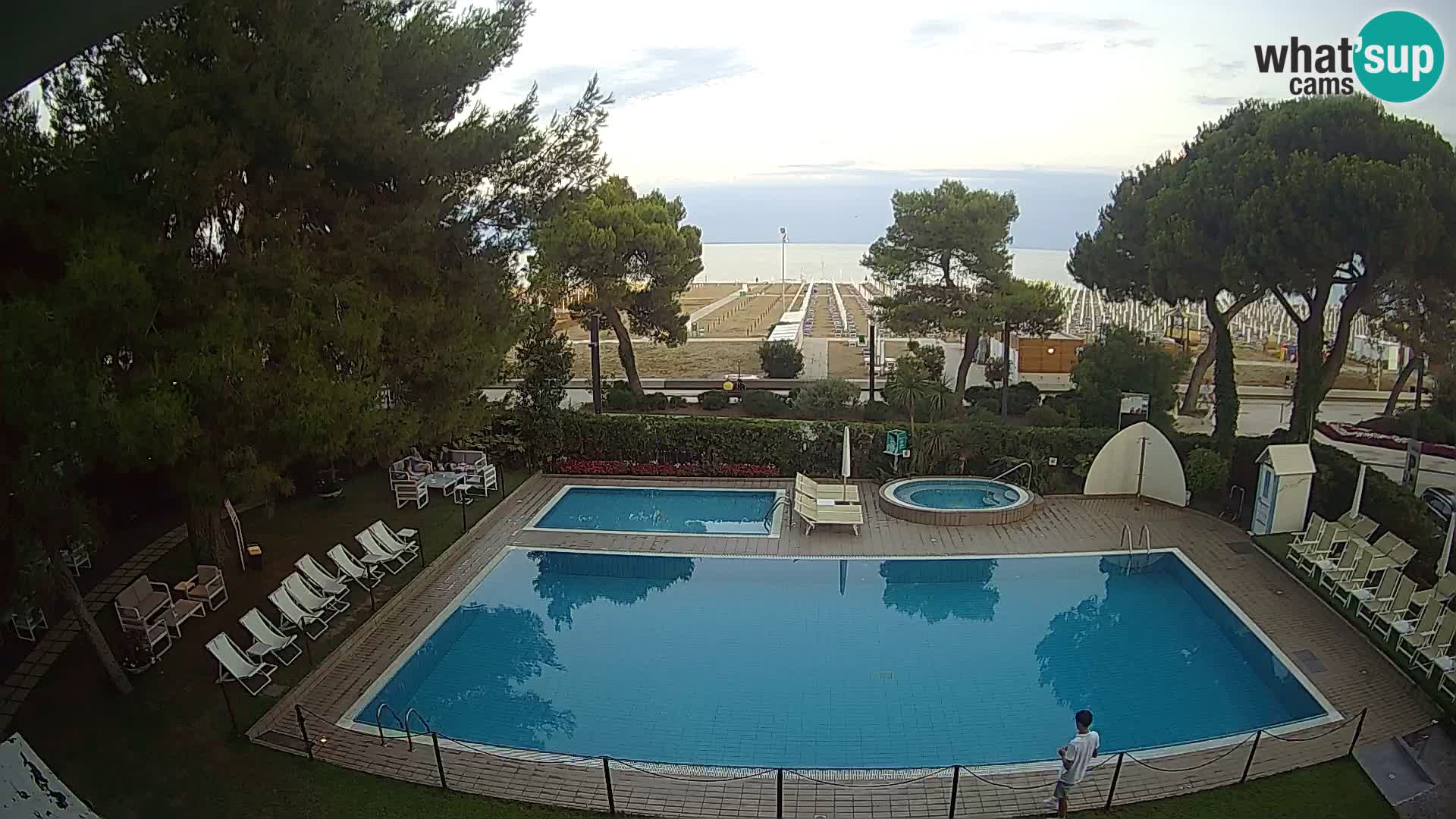 Livecam Lignano hotel Atlantic – Lignano Sabbiadoro beach