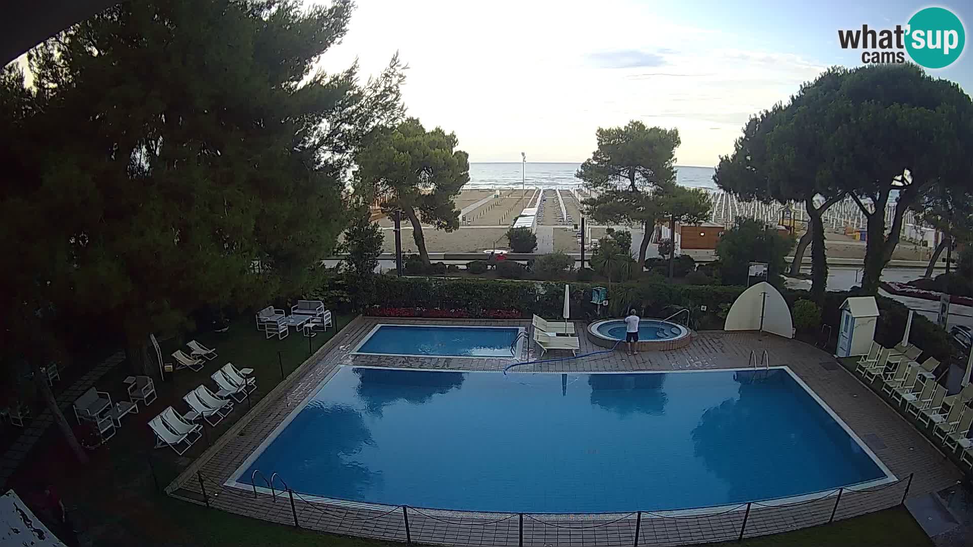 Livecam Lignano hotel Atlantic – Lignano Sabbiadoro beach
