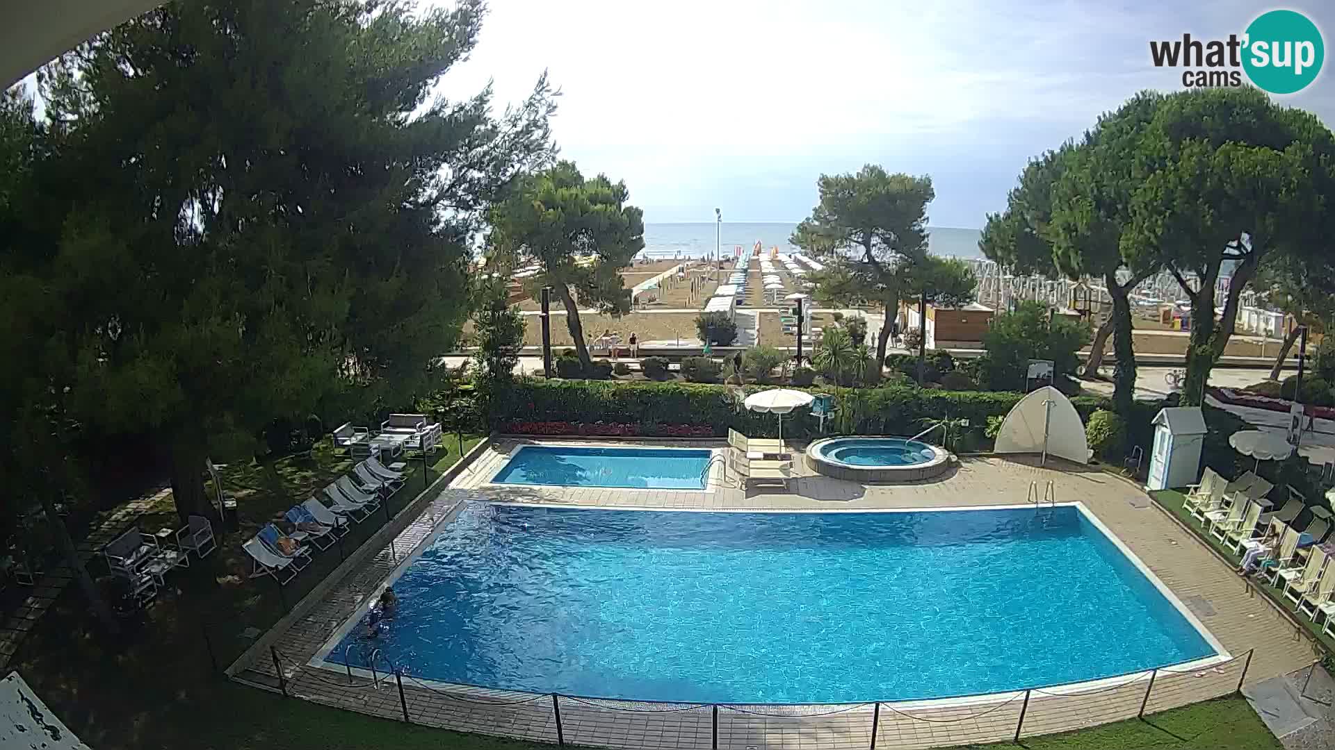 Livecam Lignano hotel Atlantic – Lignano Sabbiadoro beach
