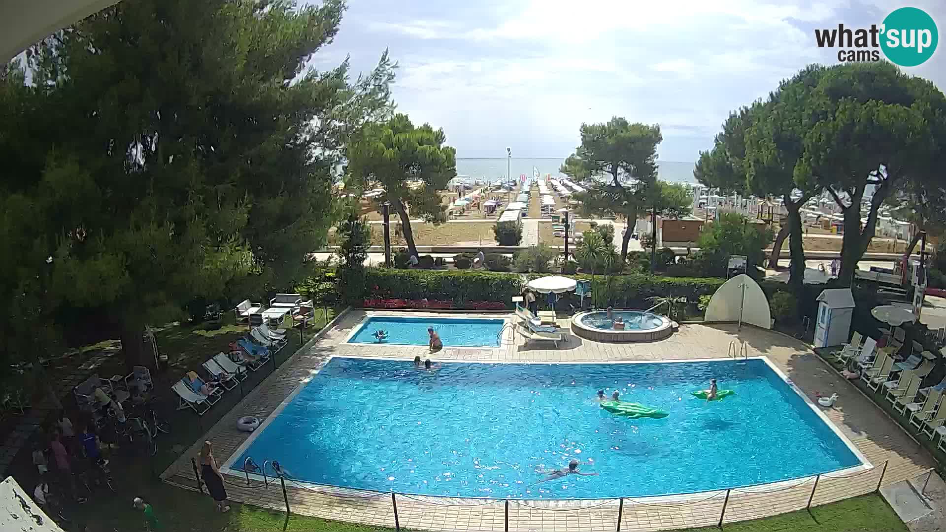 Webcam LIGNANO Hotel ATLANTIC  – Lignano Sabbiadoro Strand