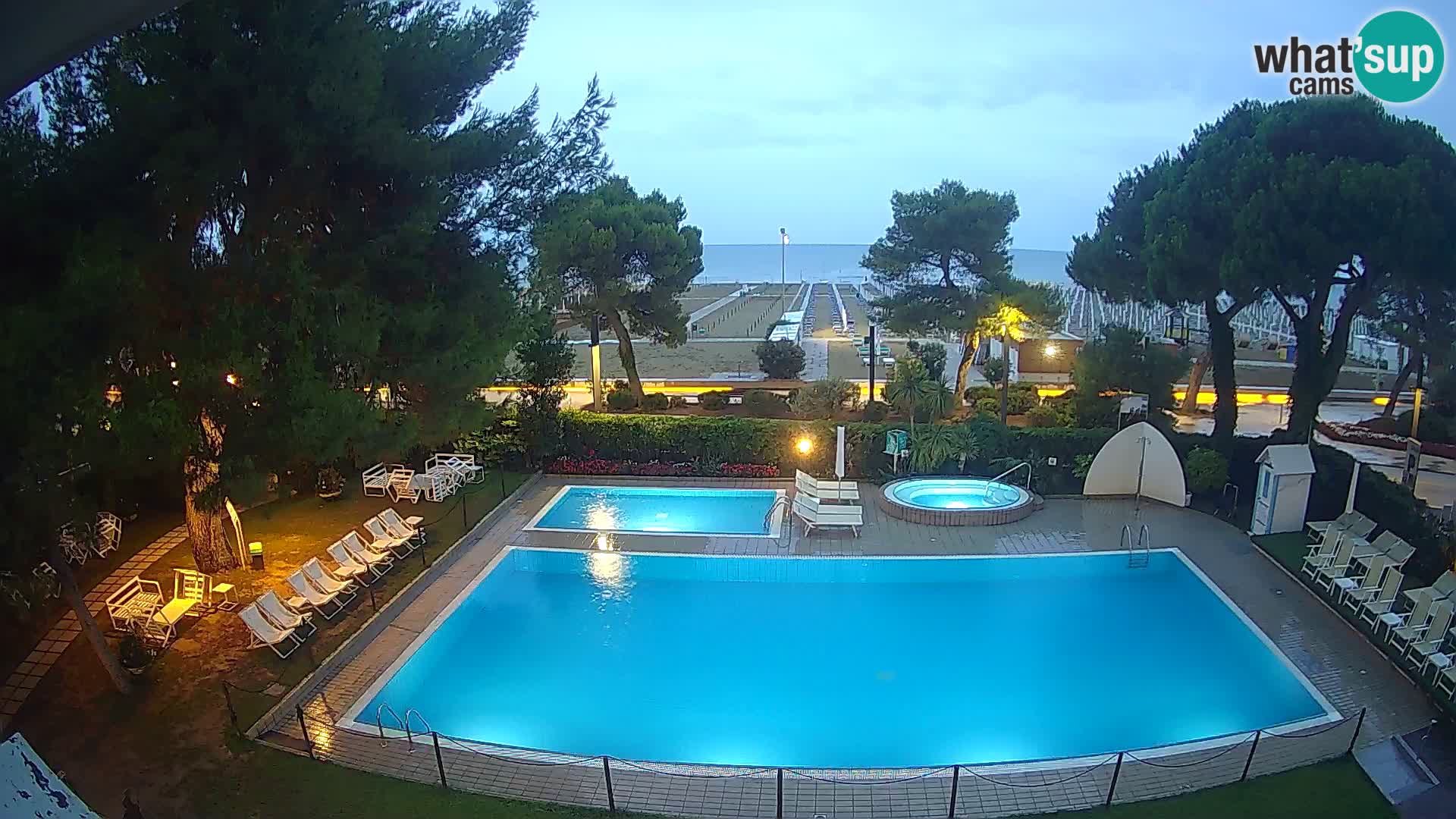 Livecam Lignano hotel Atlantic – Lignano Sabbiadoro beach