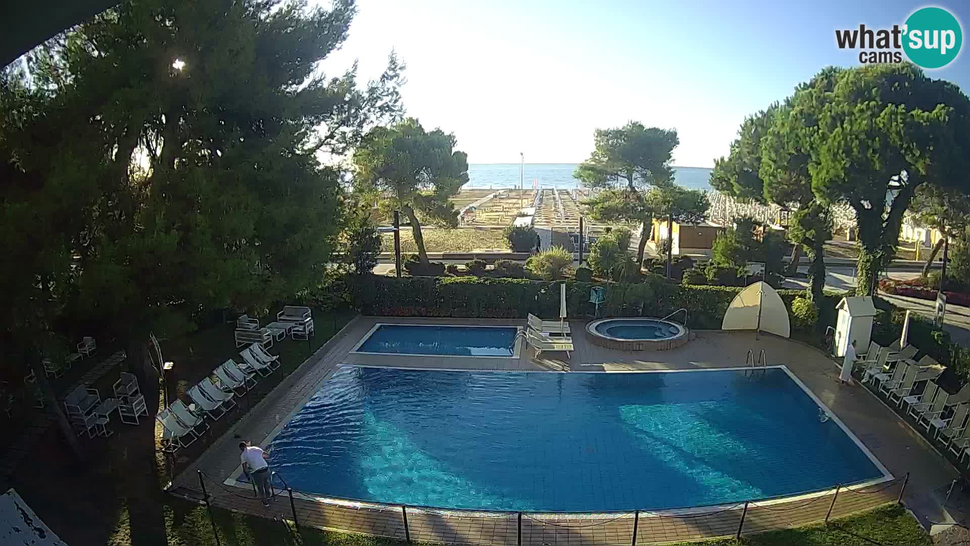 Webcam LIGNANO Hotel ATLANTIC  – Lignano Sabbiadoro Strand