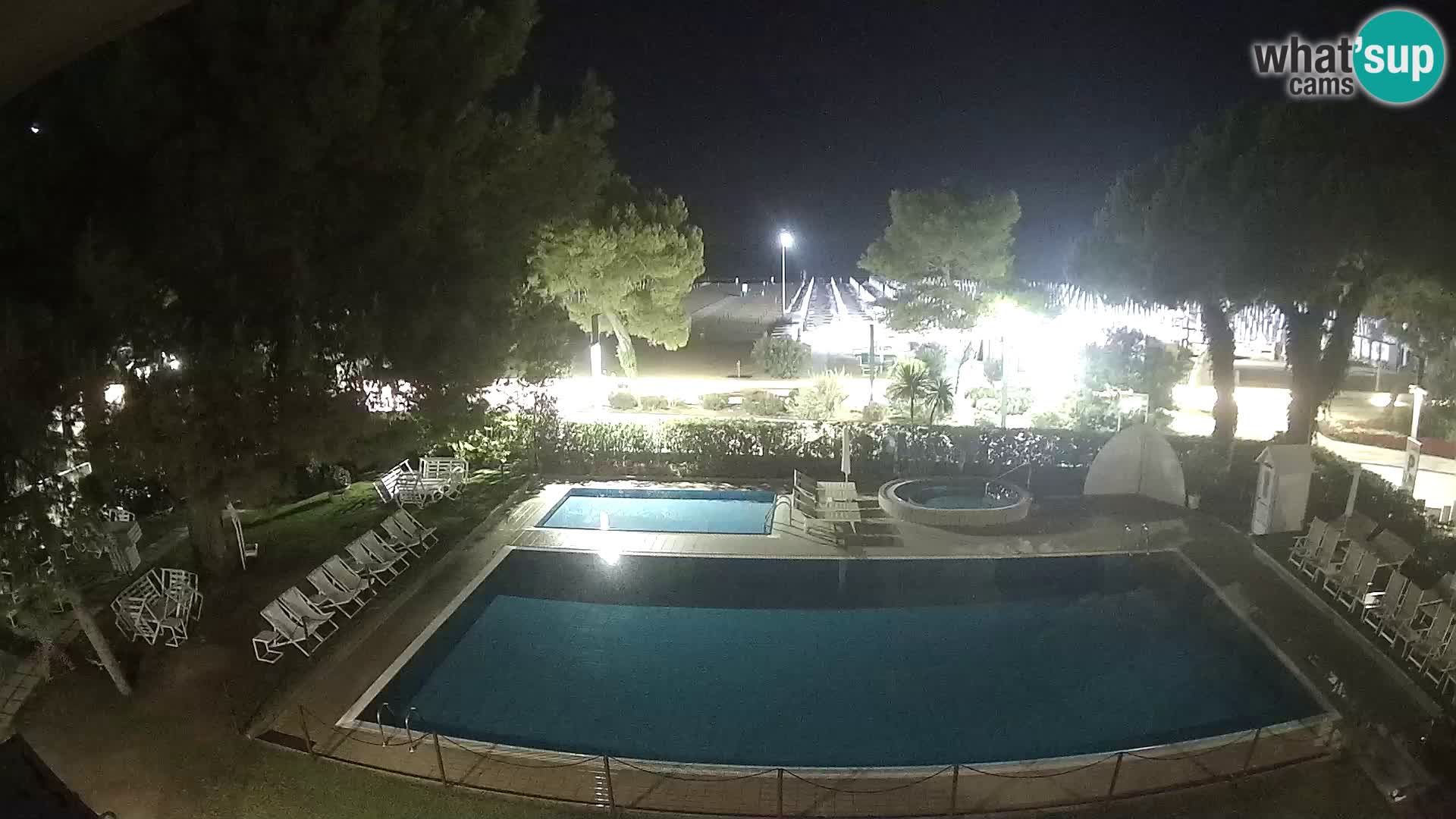 Web kamera Lignano Hotel Atlantic – Plaža Sabbiadoro