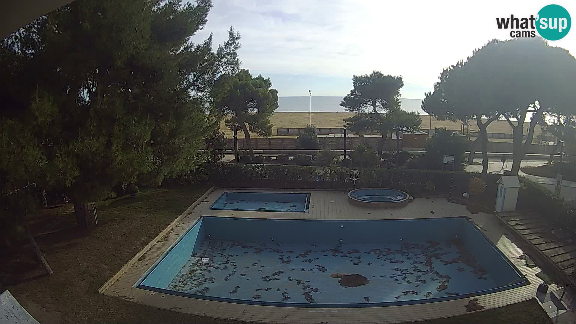 Web kamera Lignano Hotel Atlantic – Plaža Sabbiadoro