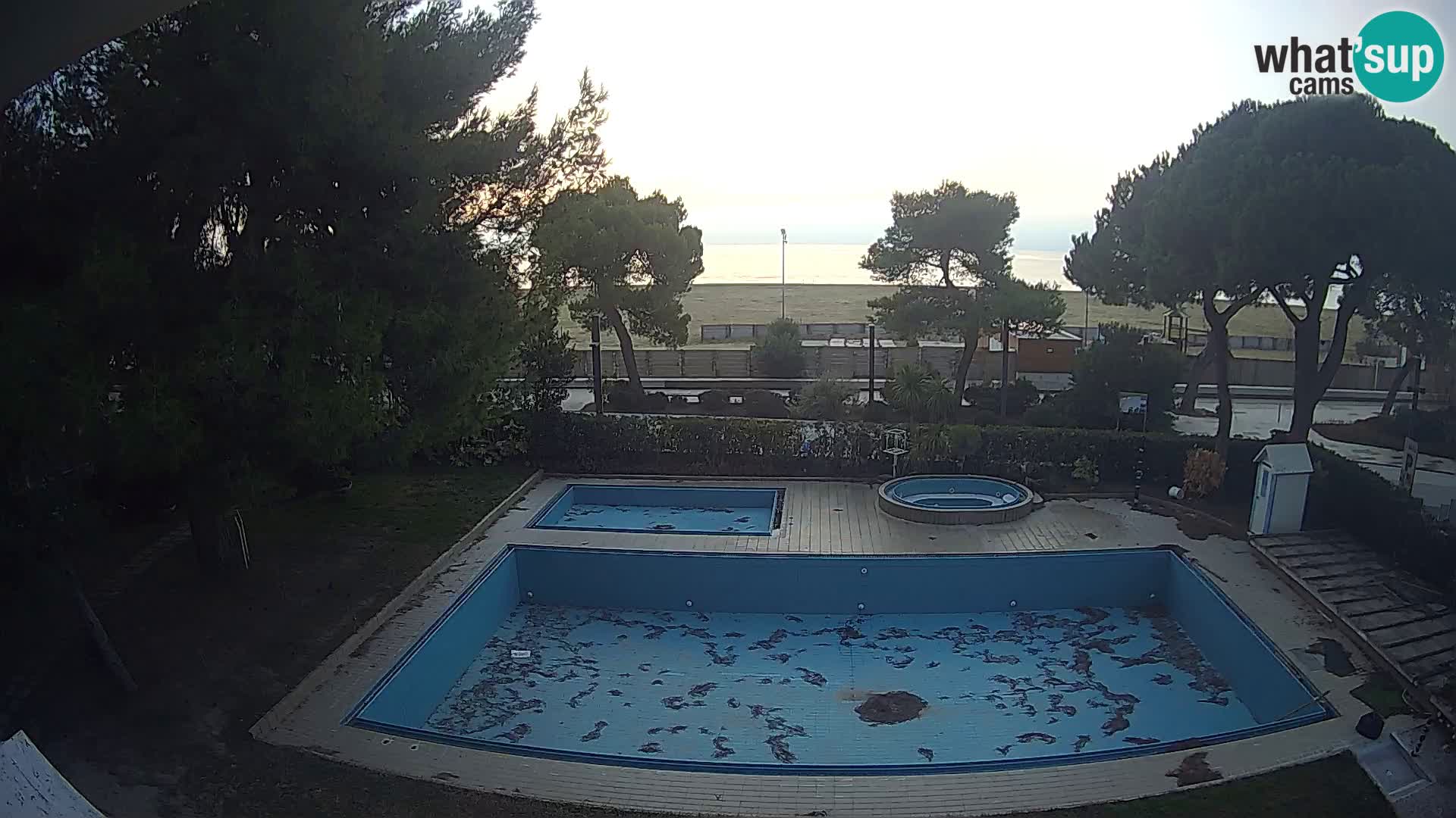 Spletna kamera Lignano Hotel Atlantic – Plaža Lignano Sabbiadoro