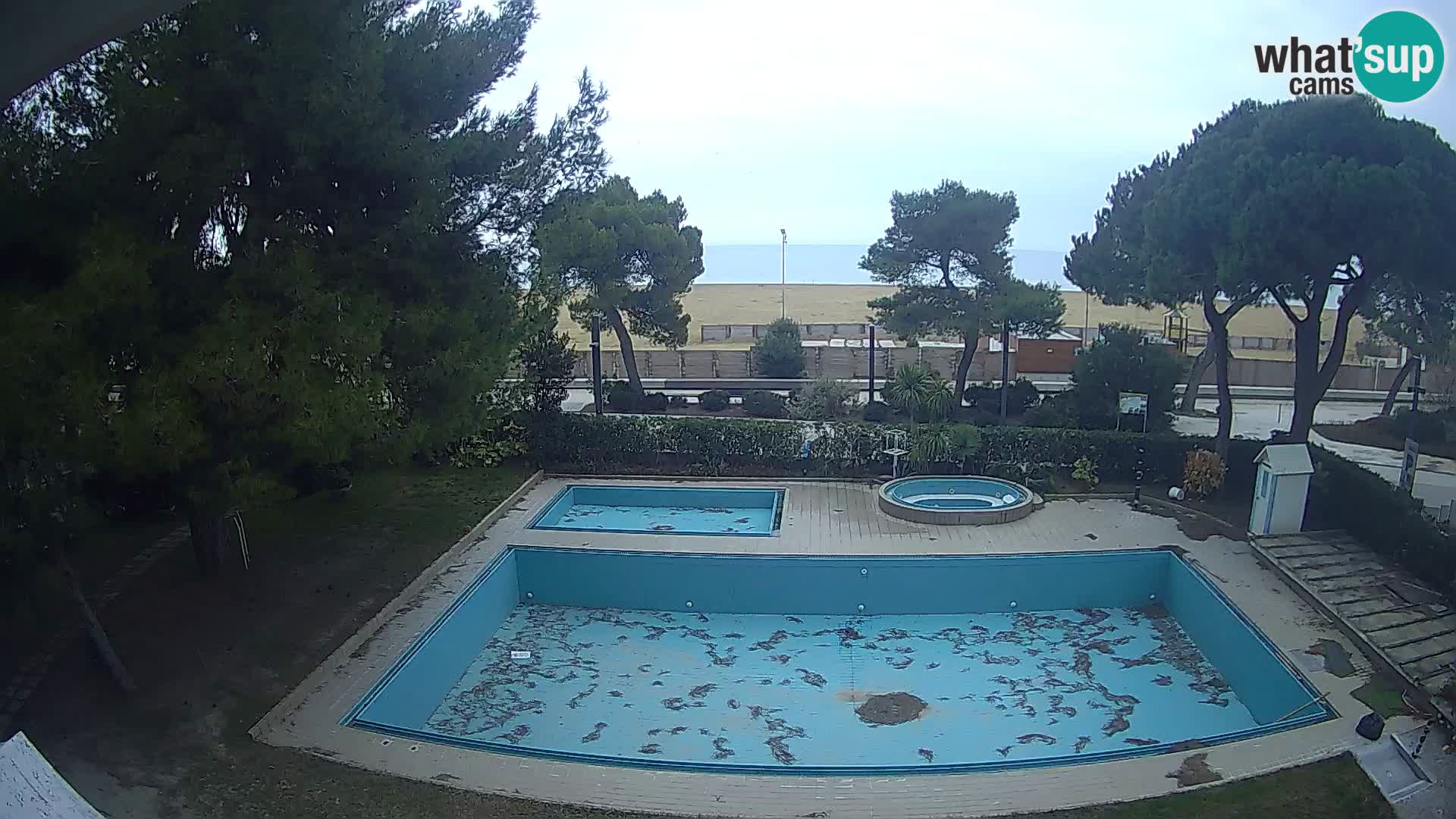 Web kamera Lignano Hotel Atlantic – Plaža Sabbiadoro