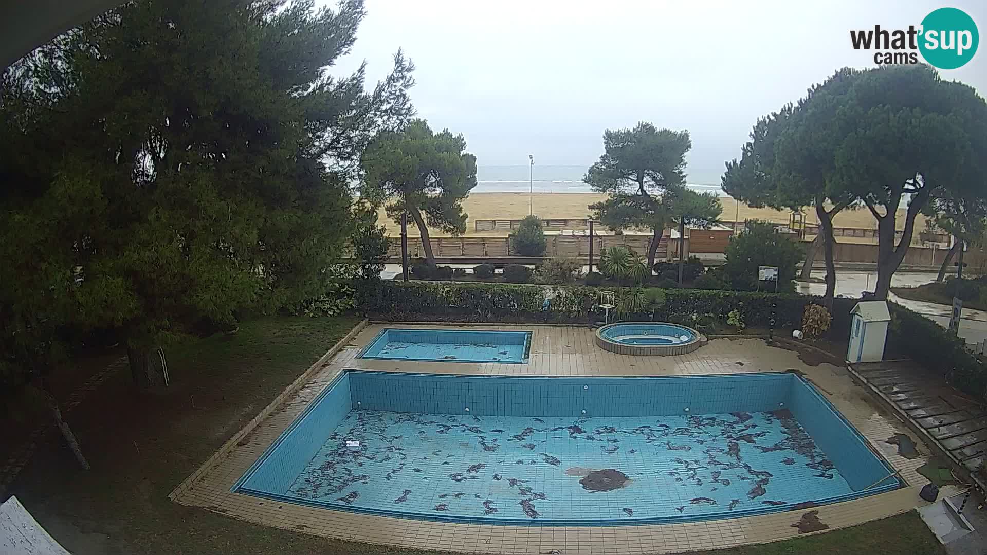 Web kamera Lignano Hotel Atlantic – Plaža Sabbiadoro