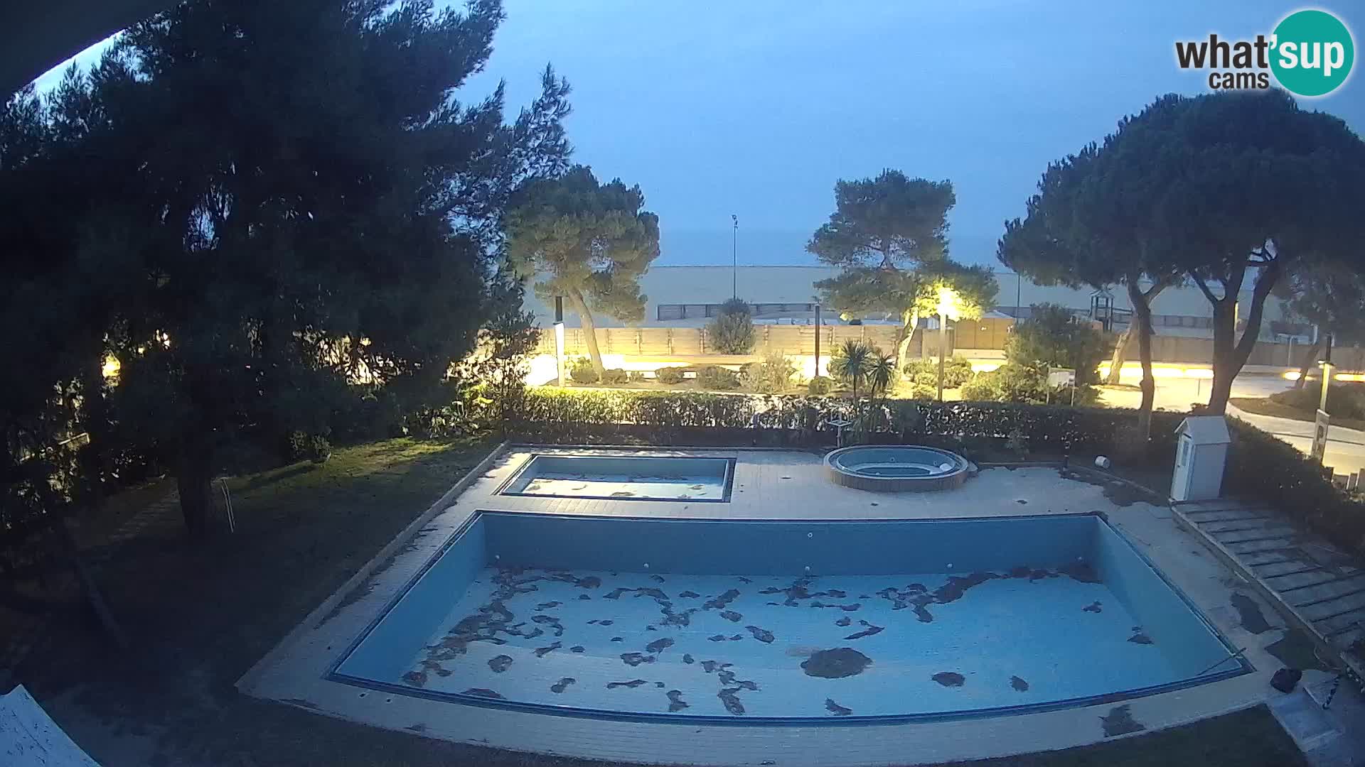 Web kamera Lignano Hotel Atlantic – Plaža Sabbiadoro