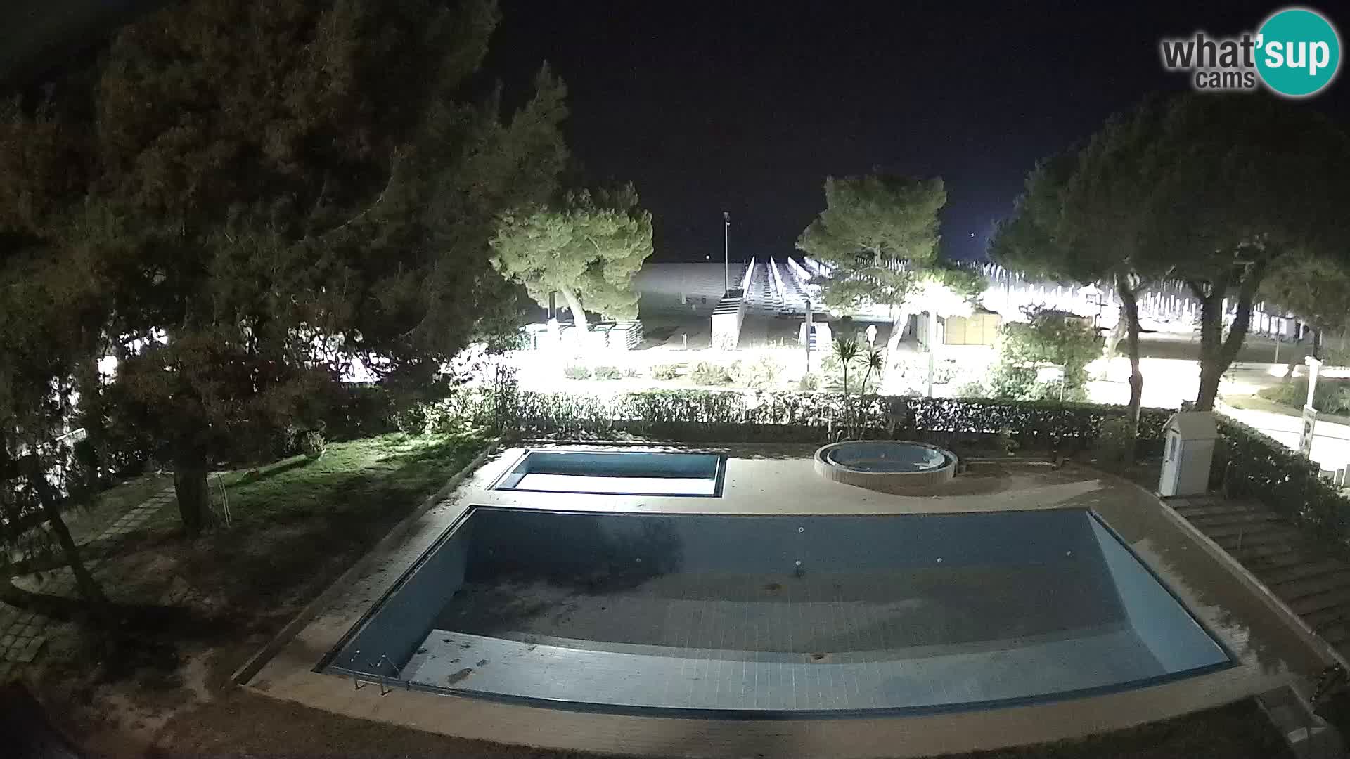 Web kamera Lignano Hotel Atlantic – Plaža Sabbiadoro