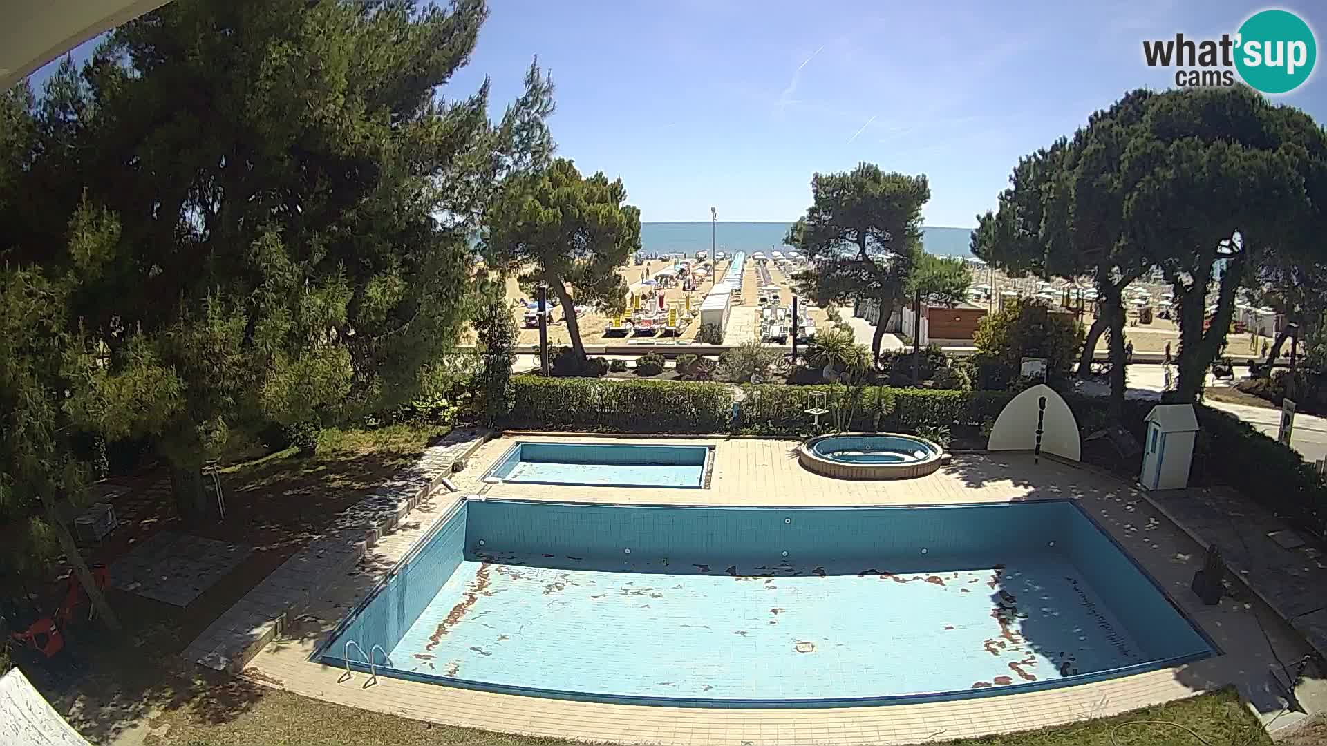 Livecam Lignano hotel Atlantic – Lignano Sabbiadoro beach