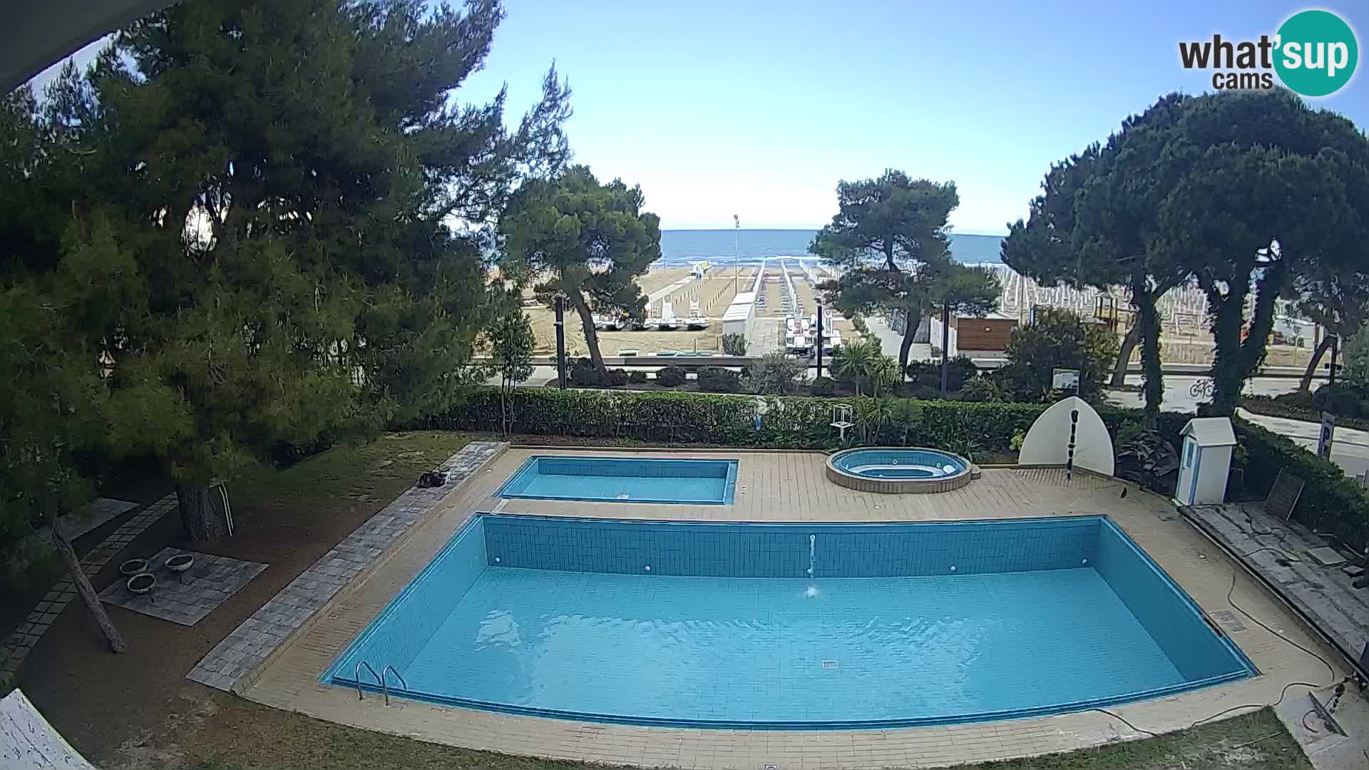 Lignano webcam Hotel Atlantic | Spiaggia Lignano Sabbiadoro