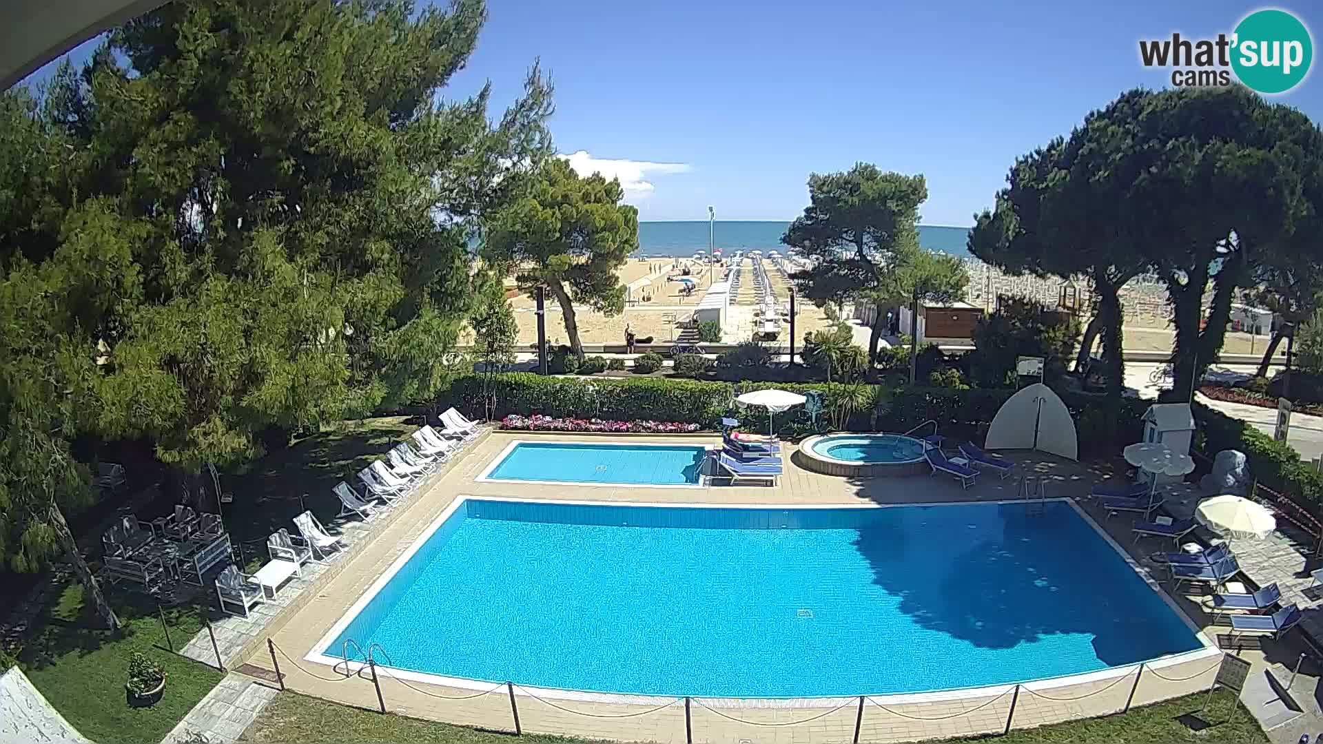 Livecam Lignano hotel Atlantic – Lignano Sabbiadoro beach