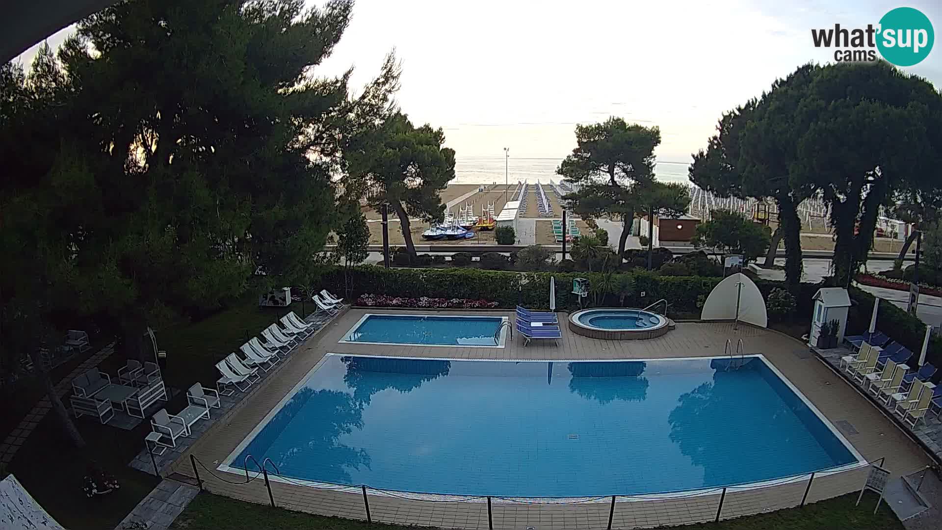 Livecam Lignano hotel Atlantic – Lignano Sabbiadoro beach