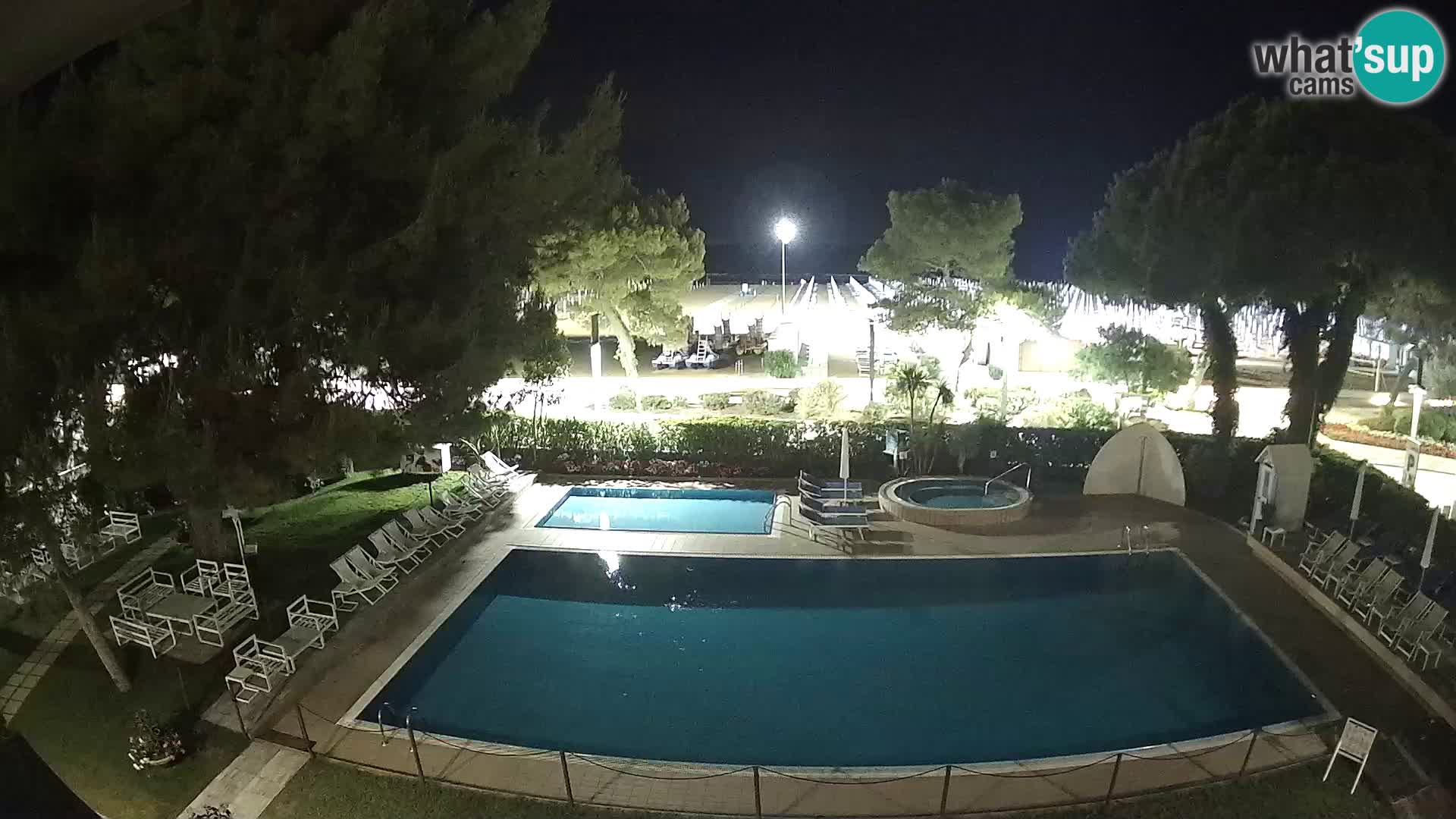 Web kamera Lignano Hotel Atlantic – Plaža Sabbiadoro