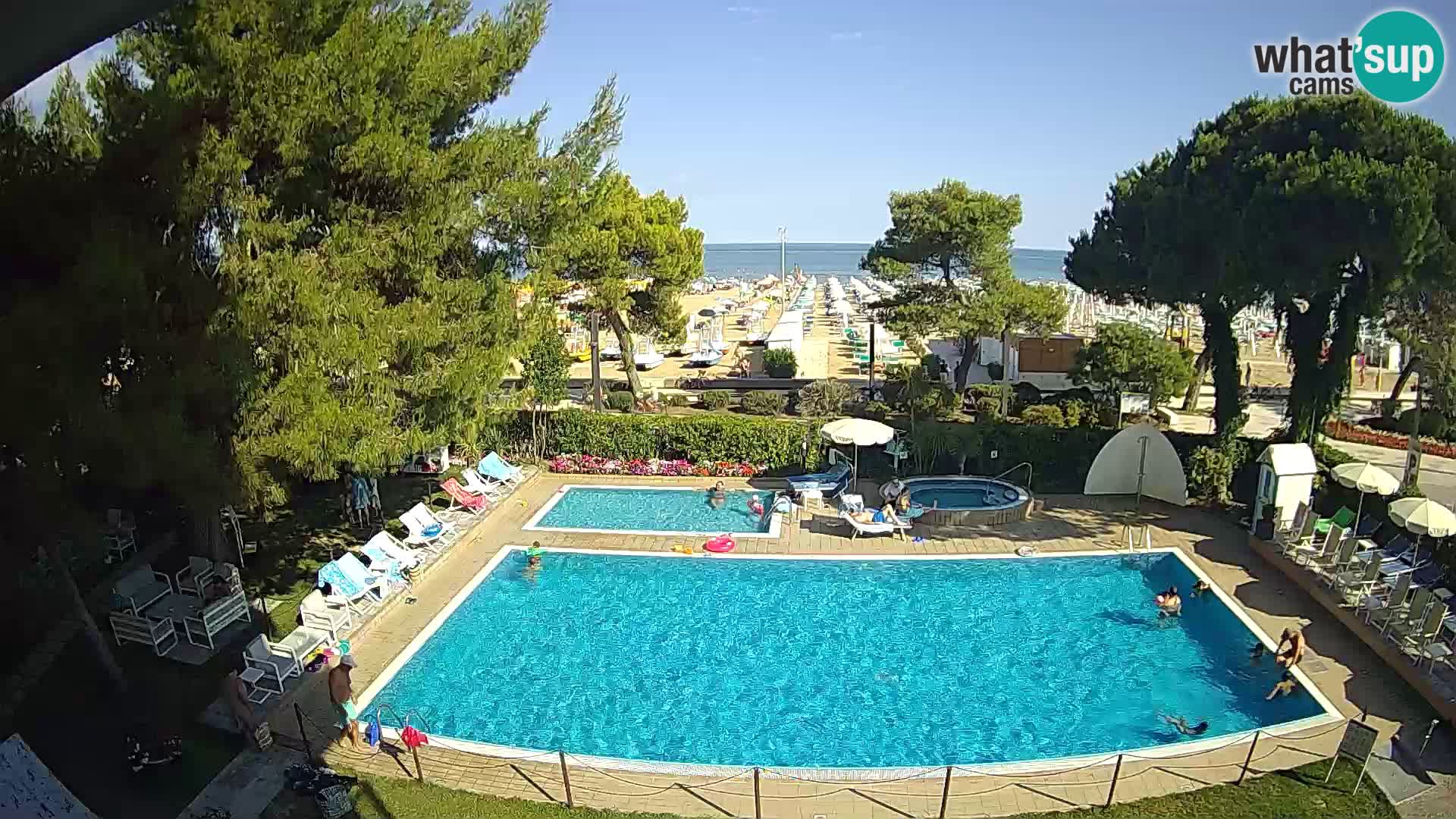 Livecam Lignano hotel Atlantic – Lignano Sabbiadoro beach