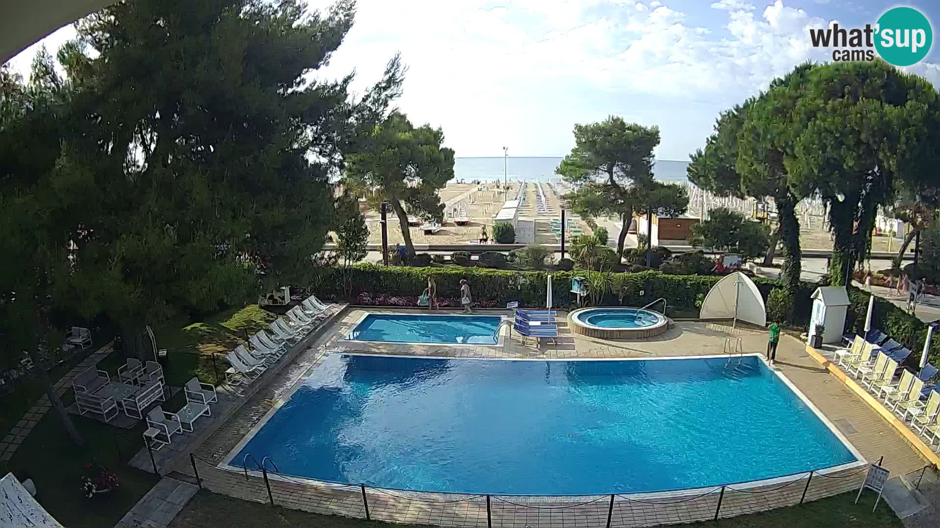 Webcam LIGNANO Hotel ATLANTIC  – Lignano Sabbiadoro Strand