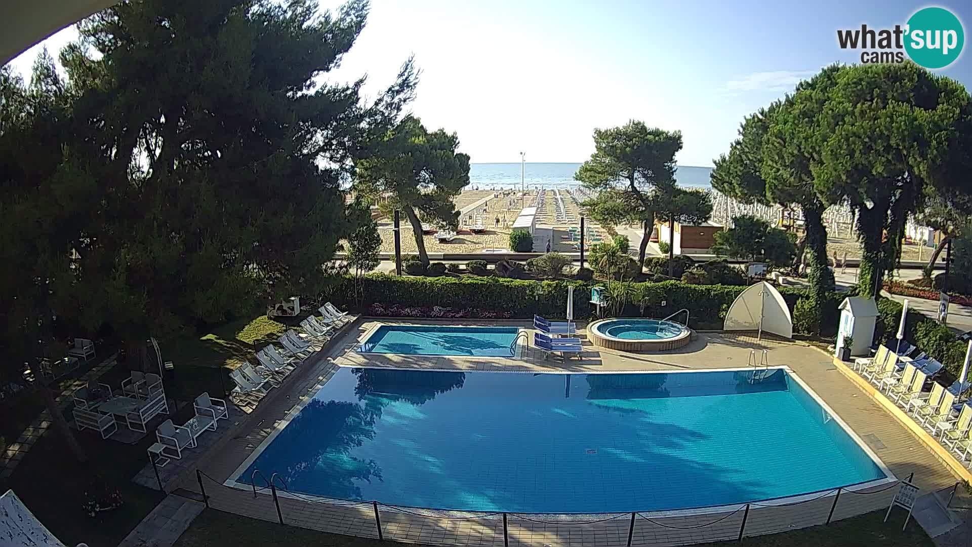 Livecam Lignano hotel Atlantic – Lignano Sabbiadoro beach