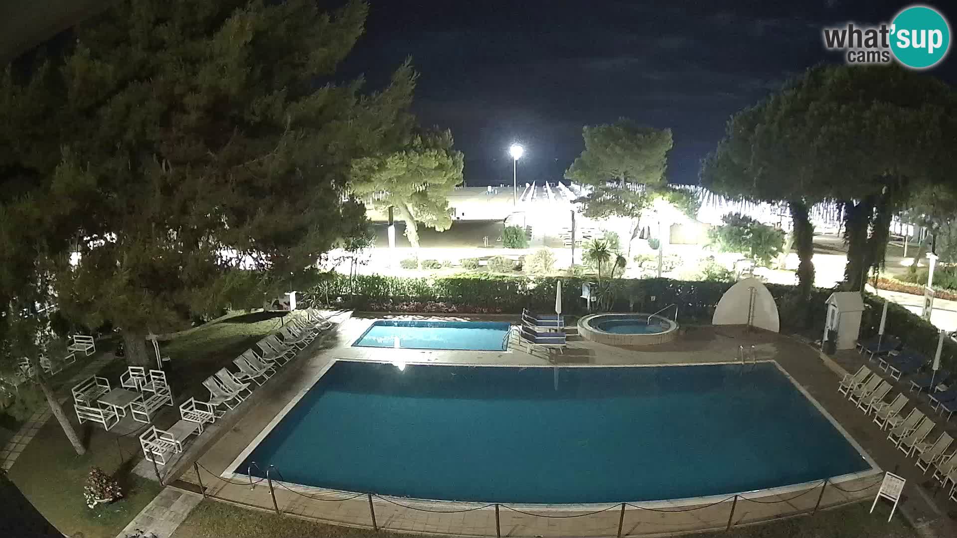 Web kamera Lignano Hotel Atlantic – Plaža Sabbiadoro