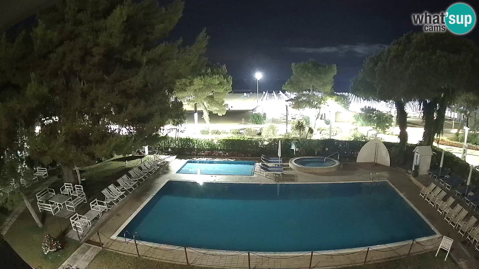 Spletna kamera Lignano Hotel Atlantic – Plaža Lignano Sabbiadoro