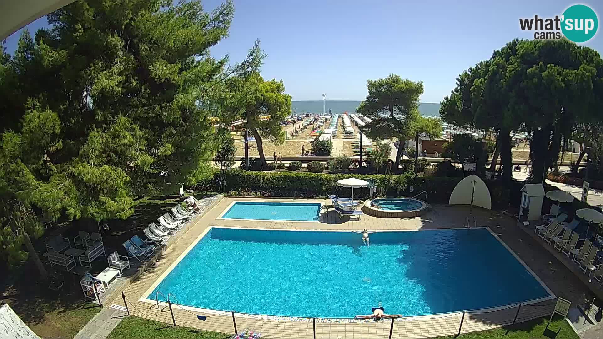 Livecam Lignano hotel Atlantic – Lignano Sabbiadoro beach