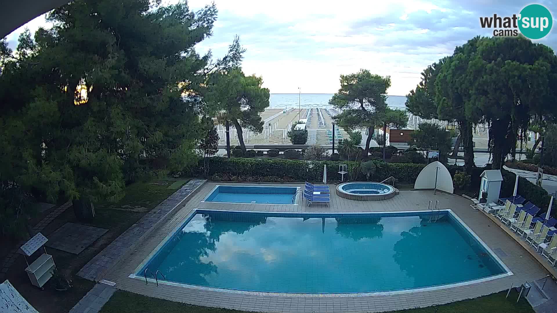 Livecam Lignano hotel Atlantic – Lignano Sabbiadoro beach