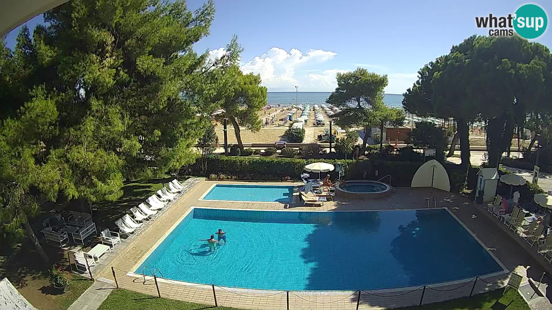 Livecam Lignano hotel Atlantic – Lignano Sabbiadoro beach