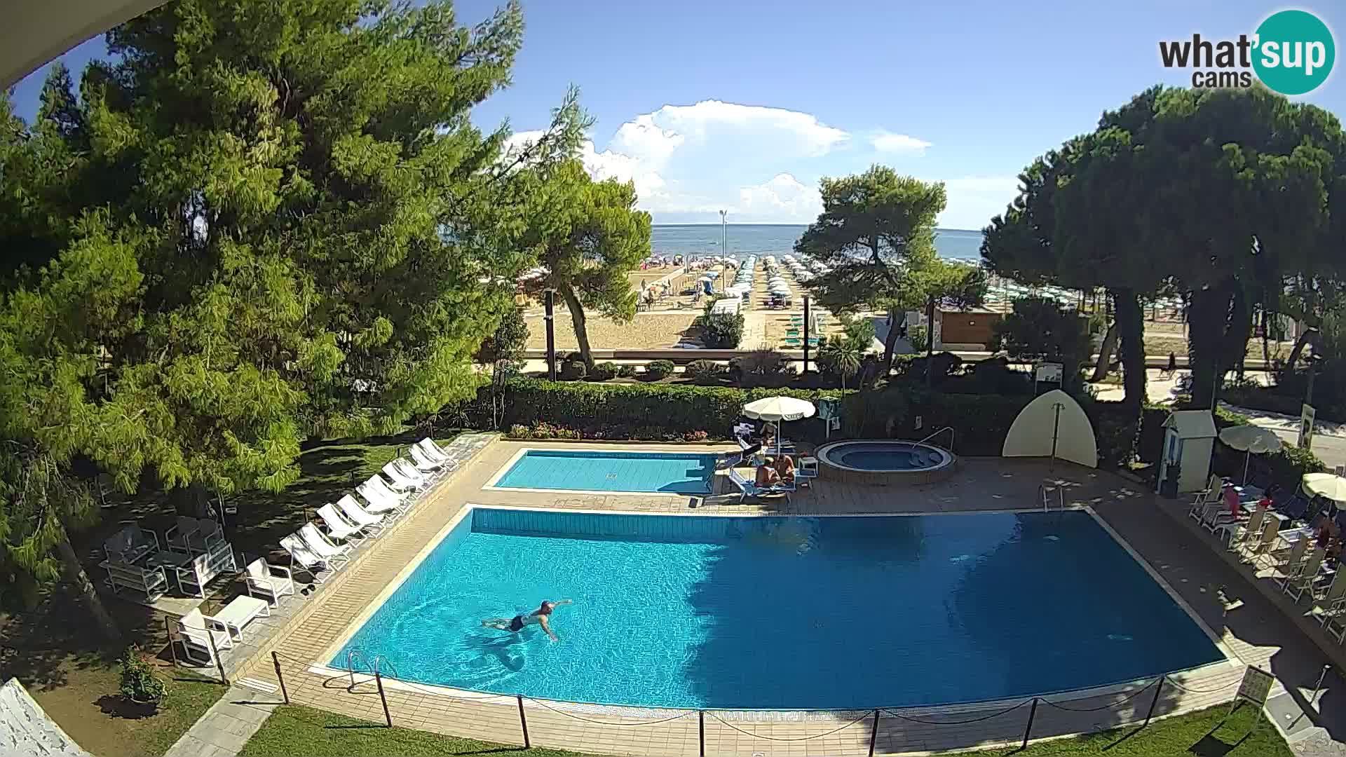 Webcam LIGNANO Hotel ATLANTIC  – Lignano Sabbiadoro Strand