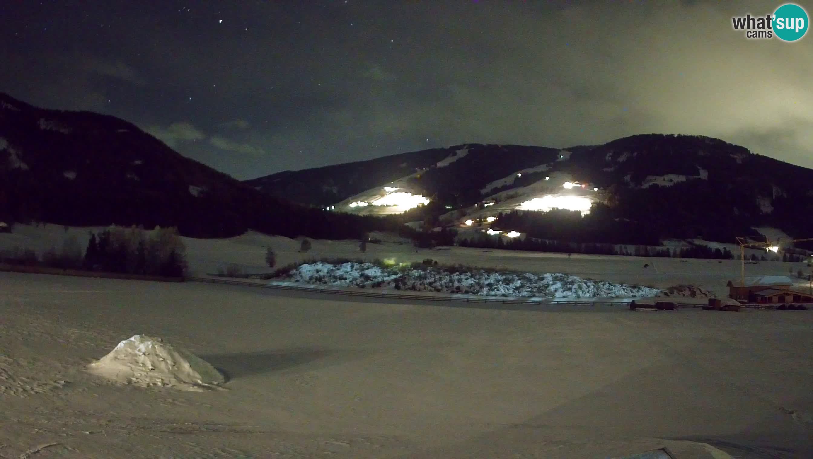 Webkamera Olang | Blick auf den Kronplatz von den Sottla Apartments