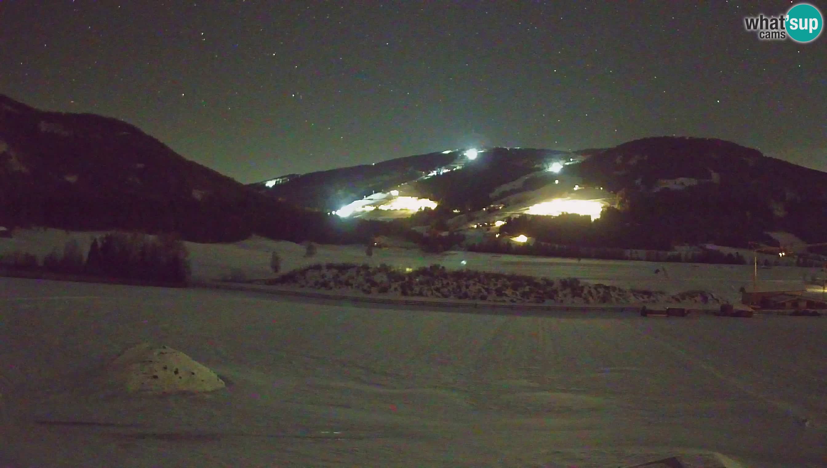 Webkamera Olang | Blick auf den Kronplatz von den Sottla Apartments