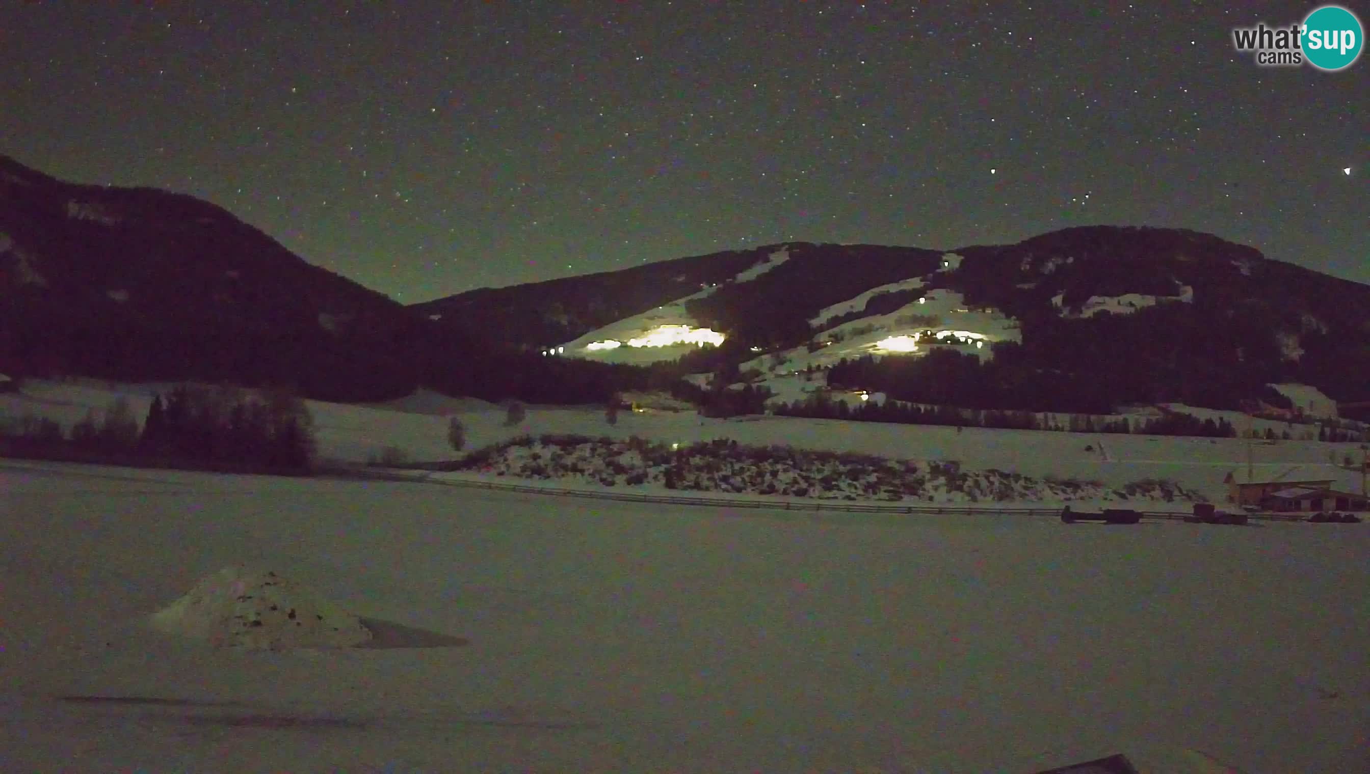 Webkamera Olang | Blick auf den Kronplatz von den Sottla Apartments