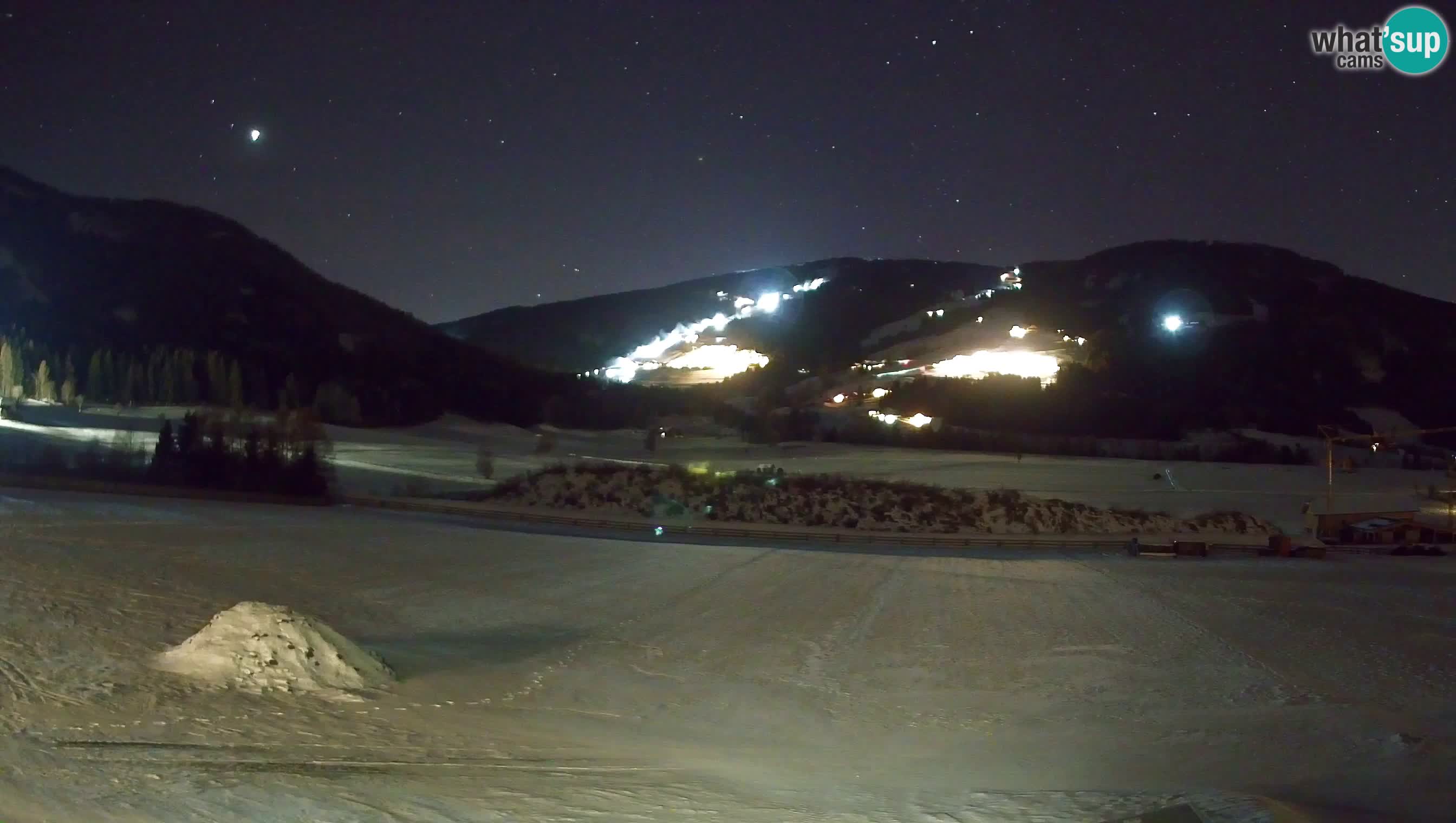 Webkamera Olang | Blick auf den Kronplatz von den Sottla Apartments