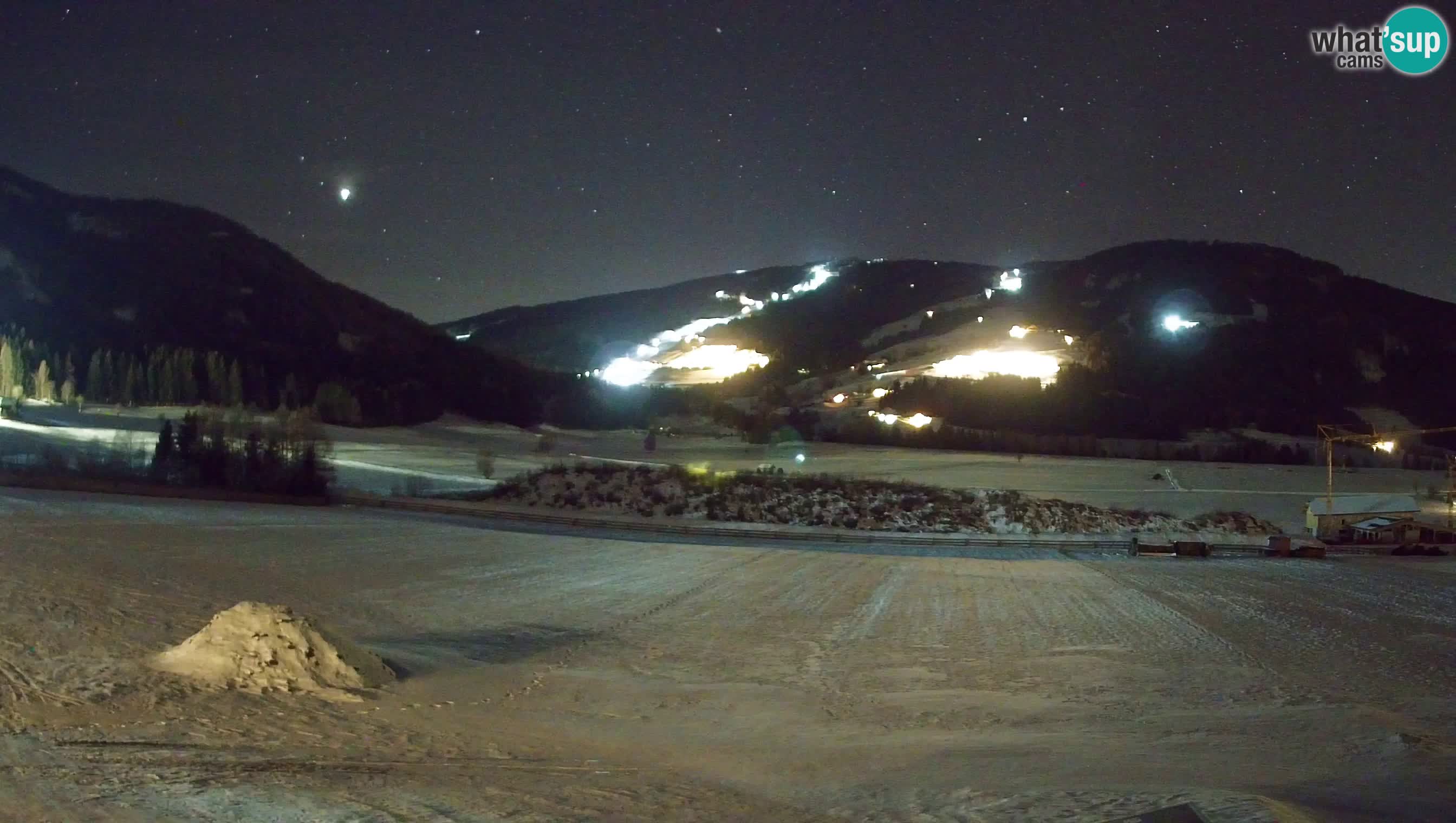 Webkamera Olang | Blick auf den Kronplatz von den Sottla Apartments