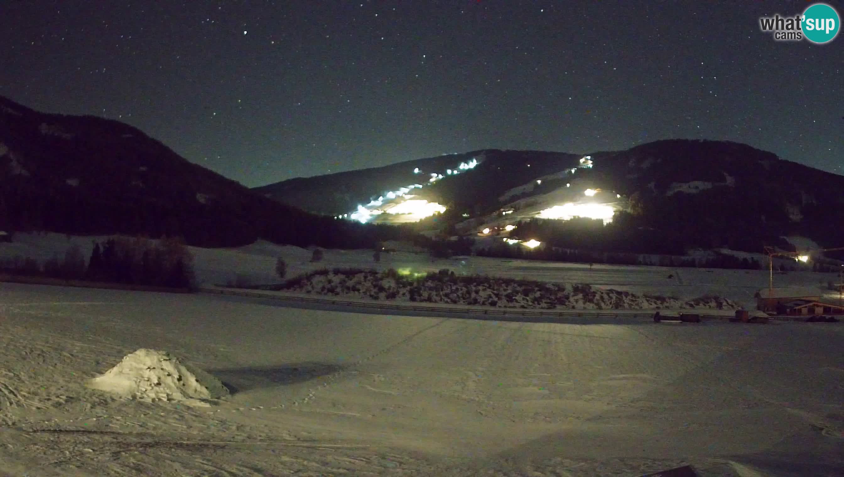 Webkamera Olang | Blick auf den Kronplatz von den Sottla Apartments