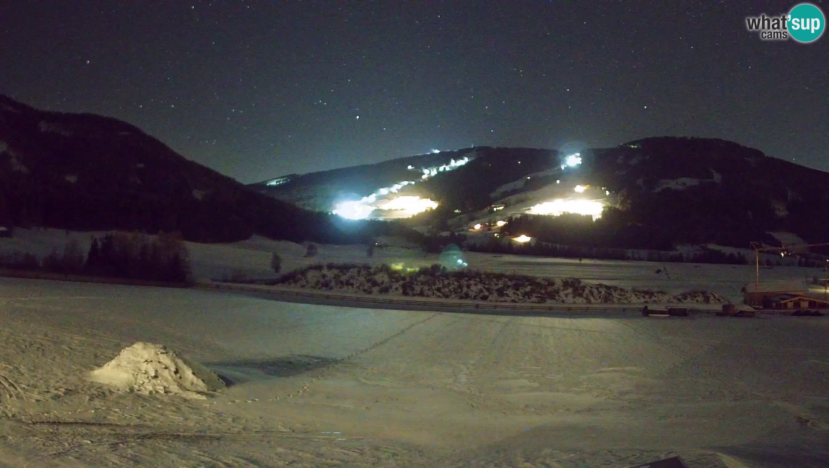 Webkamera Olang | Blick auf den Kronplatz von den Sottla Apartments